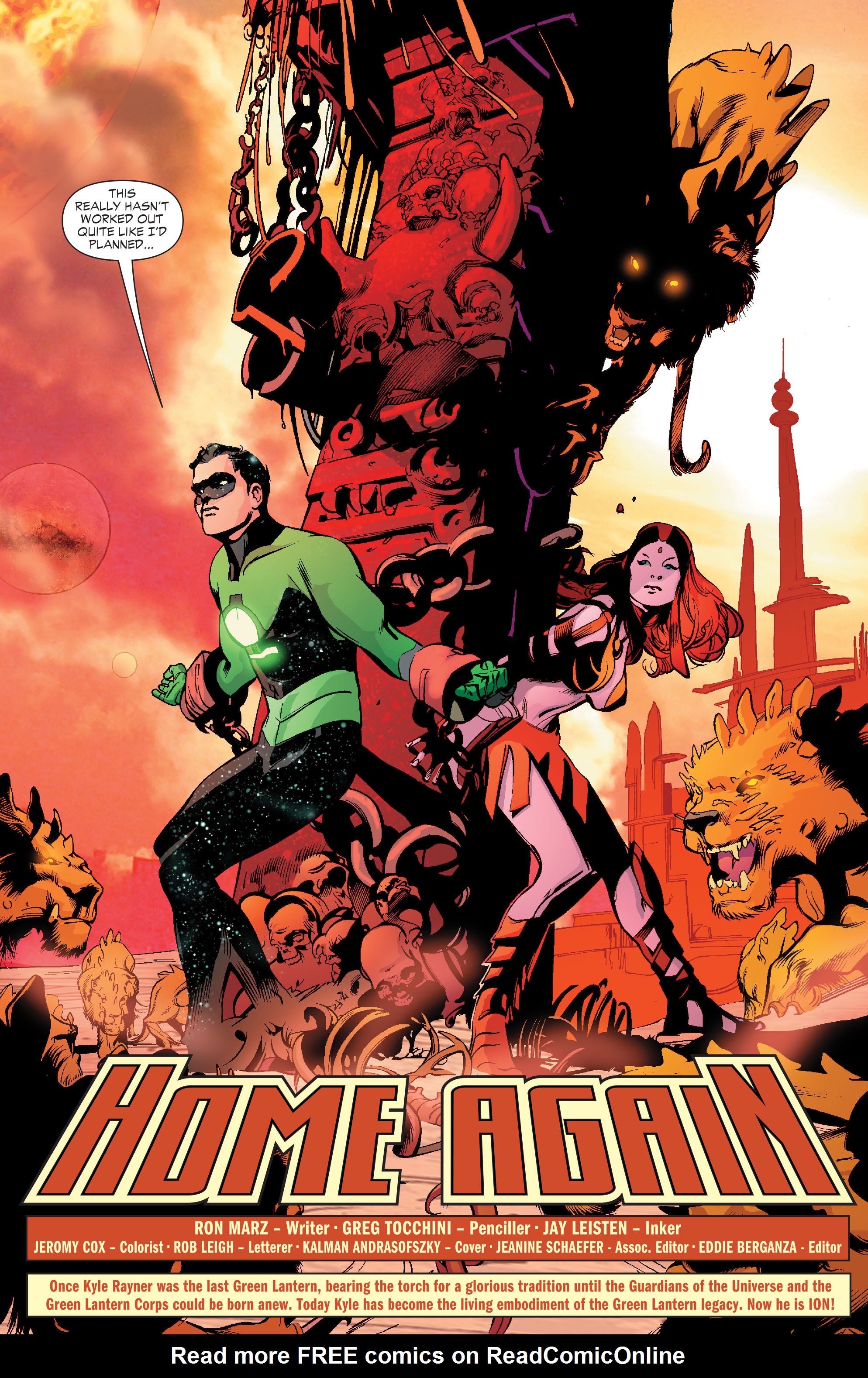 Read online Ion: Guardian of the Universe comic -  Issue #7 - 22