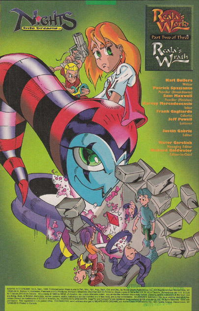 Read online NiGHTS into Dreams... comic -  Issue #5 - 2