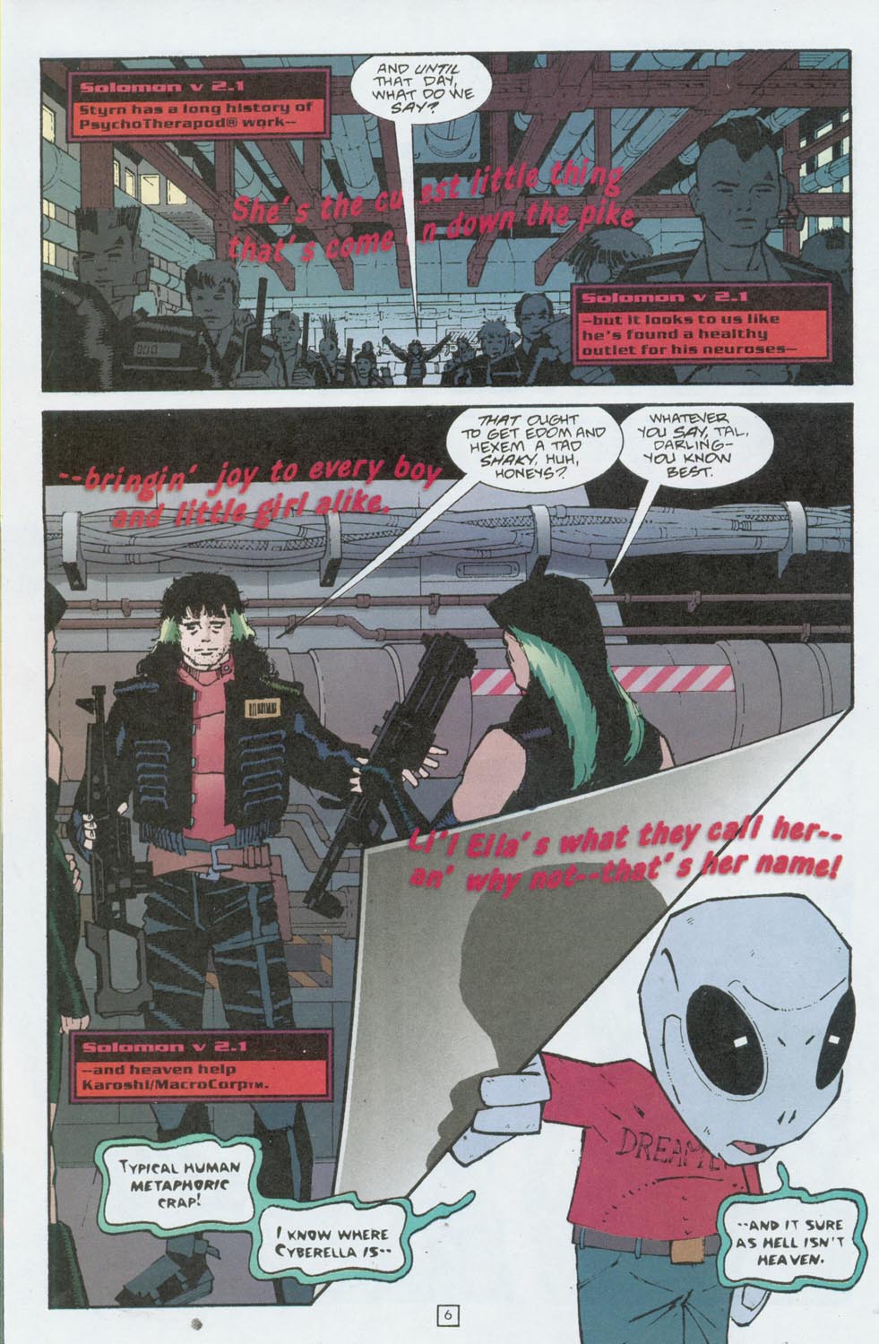 Read online Cyberella comic -  Issue #10 - 6