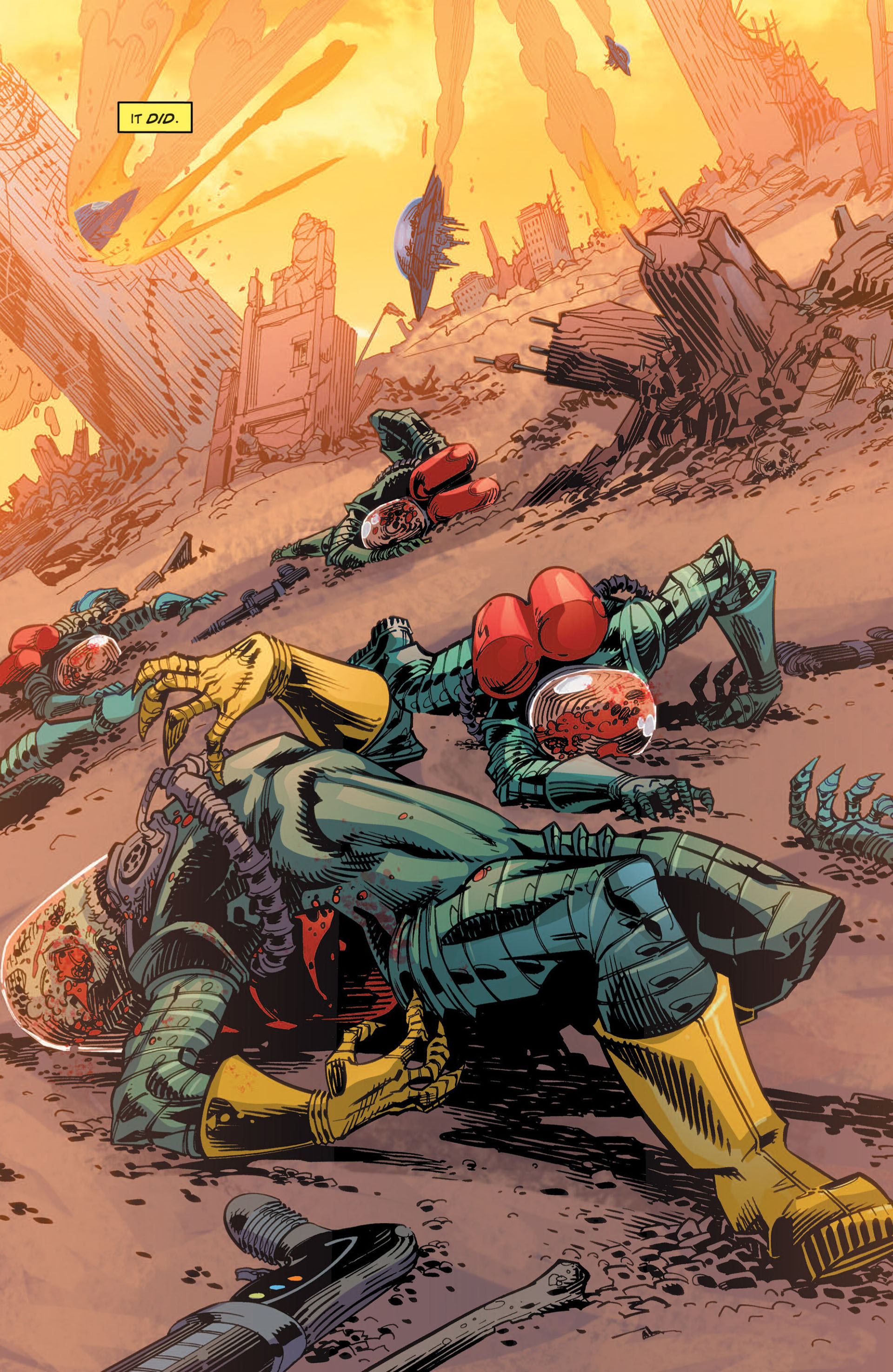 Read online Mars Attacks comic Issue 6