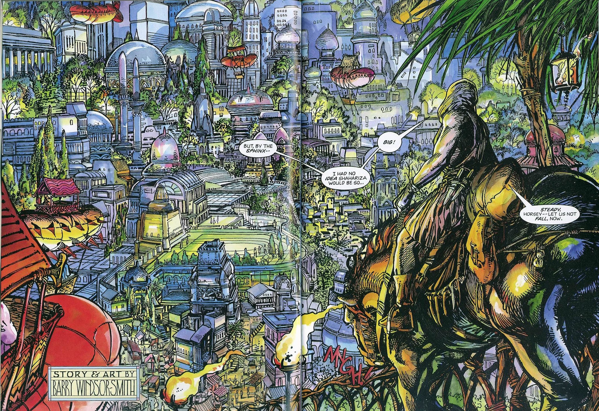 Read online Barry Windsor-Smith: Storyteller comic -  Issue #1 - 34