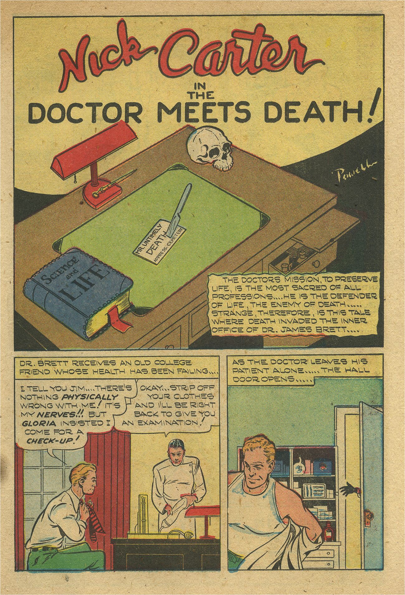 Read online Shadow Comics comic -  Issue #93 - 16