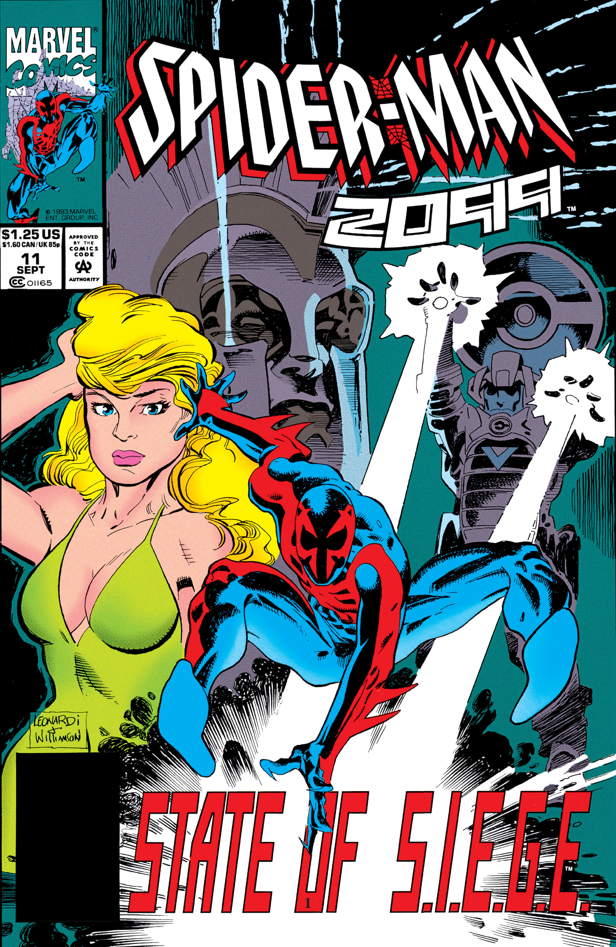 Read online Spider-Man 2099 (1992) comic -  Issue #11 - 1