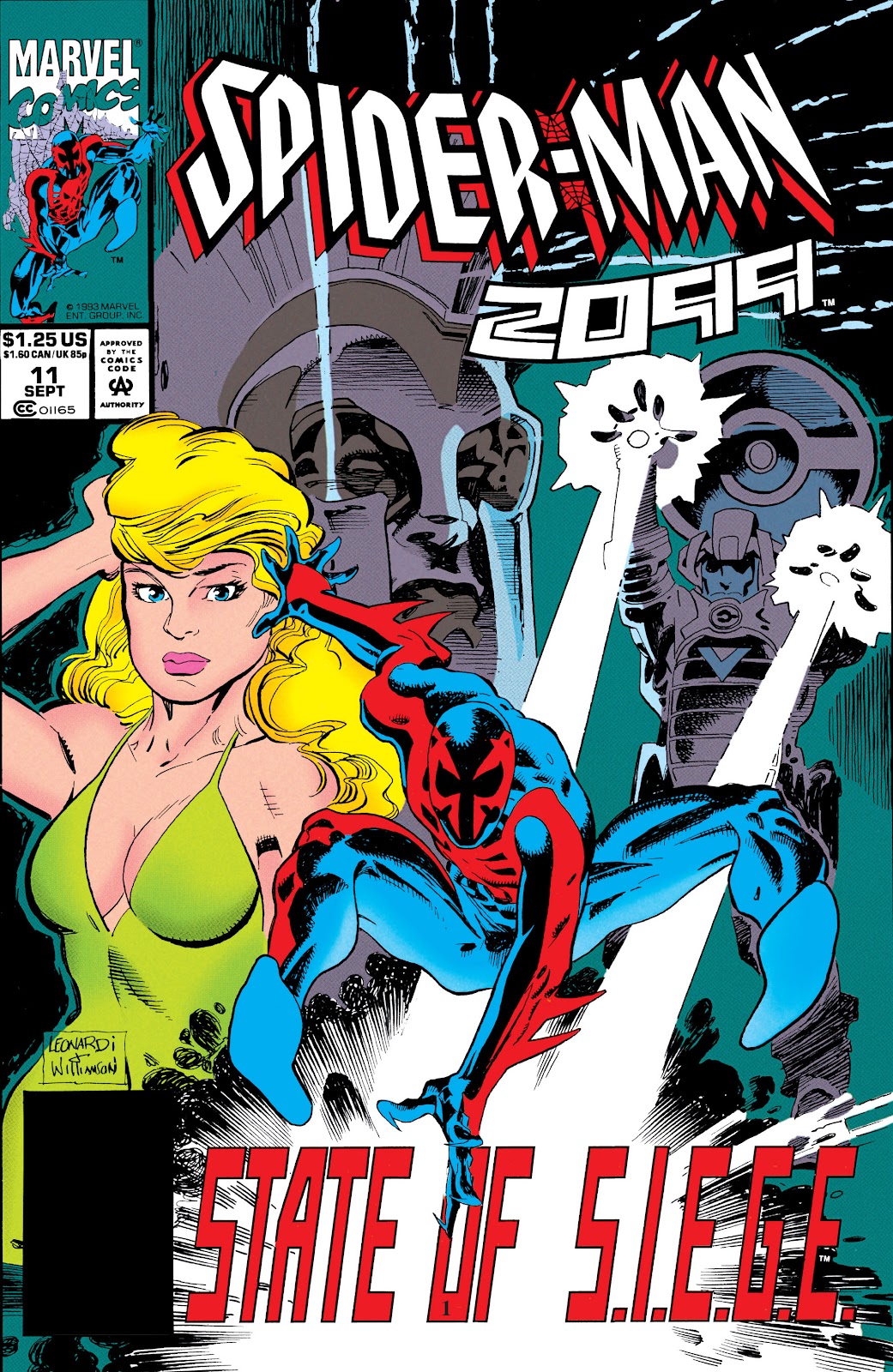 Spider-Man 2099 (1992) issue 11 - Page 1