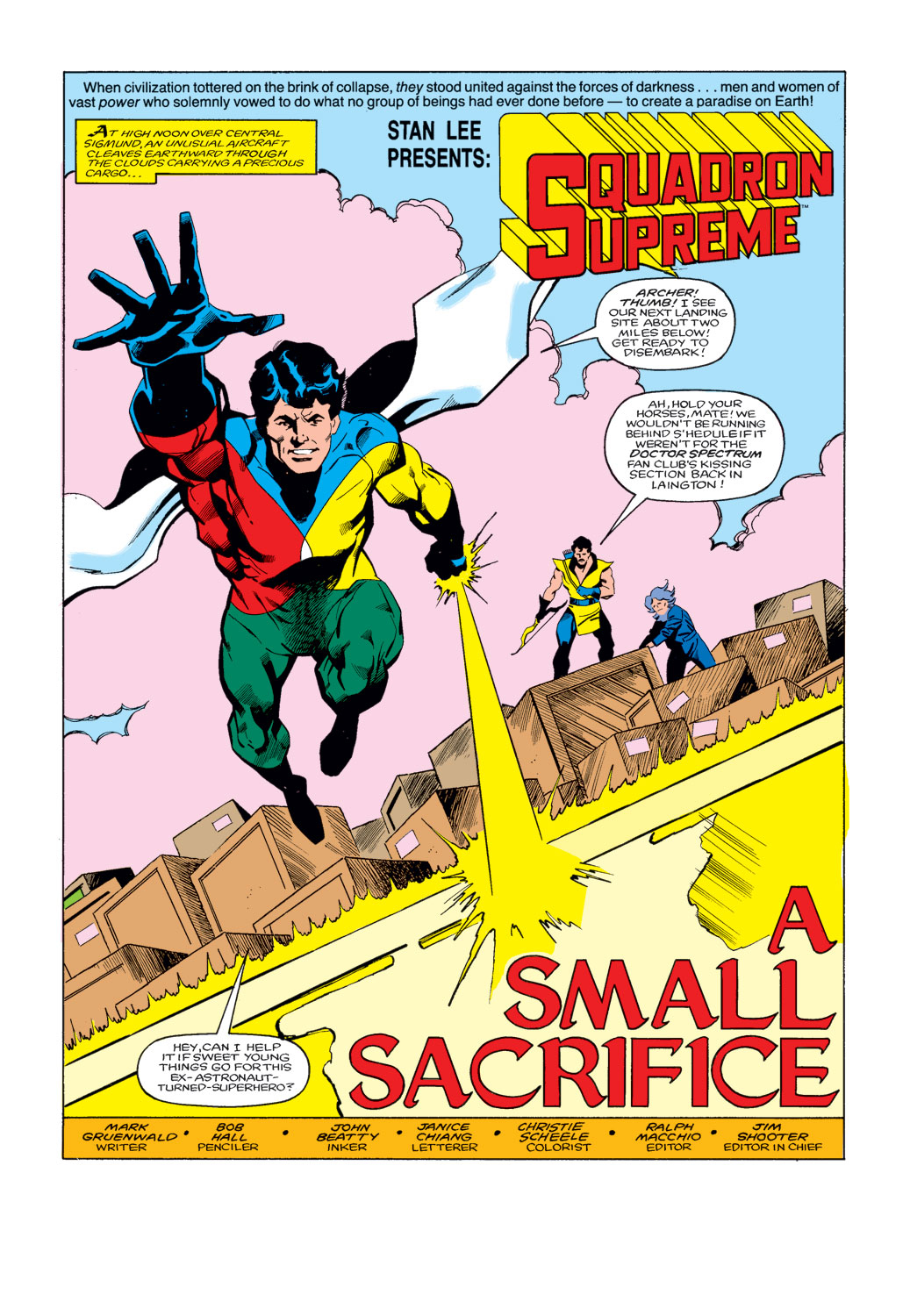 Read online Squadron Supreme (1985) comic -  Issue #2 - 2