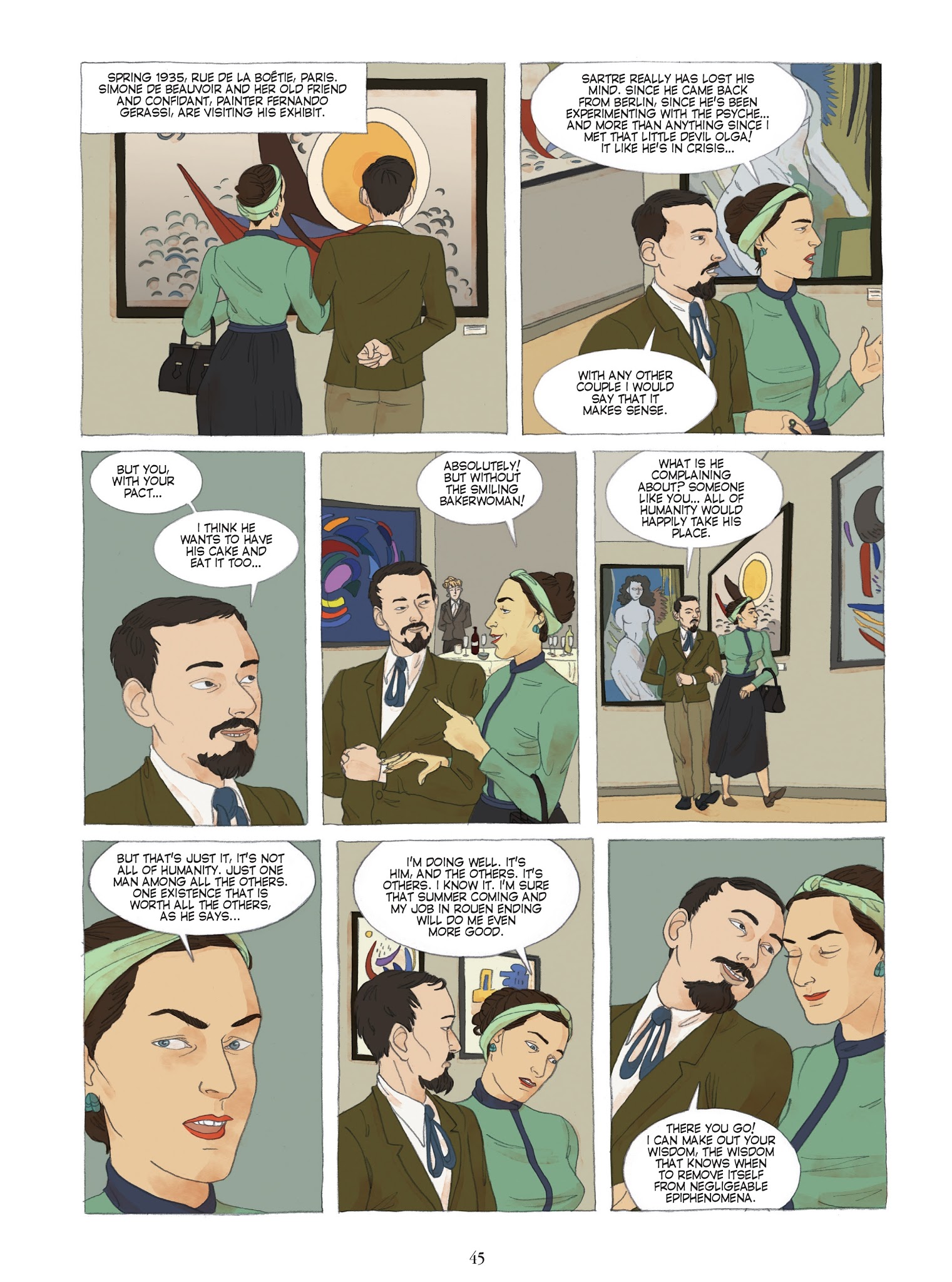 Read online Sartre comic -  Issue # TPB - 42