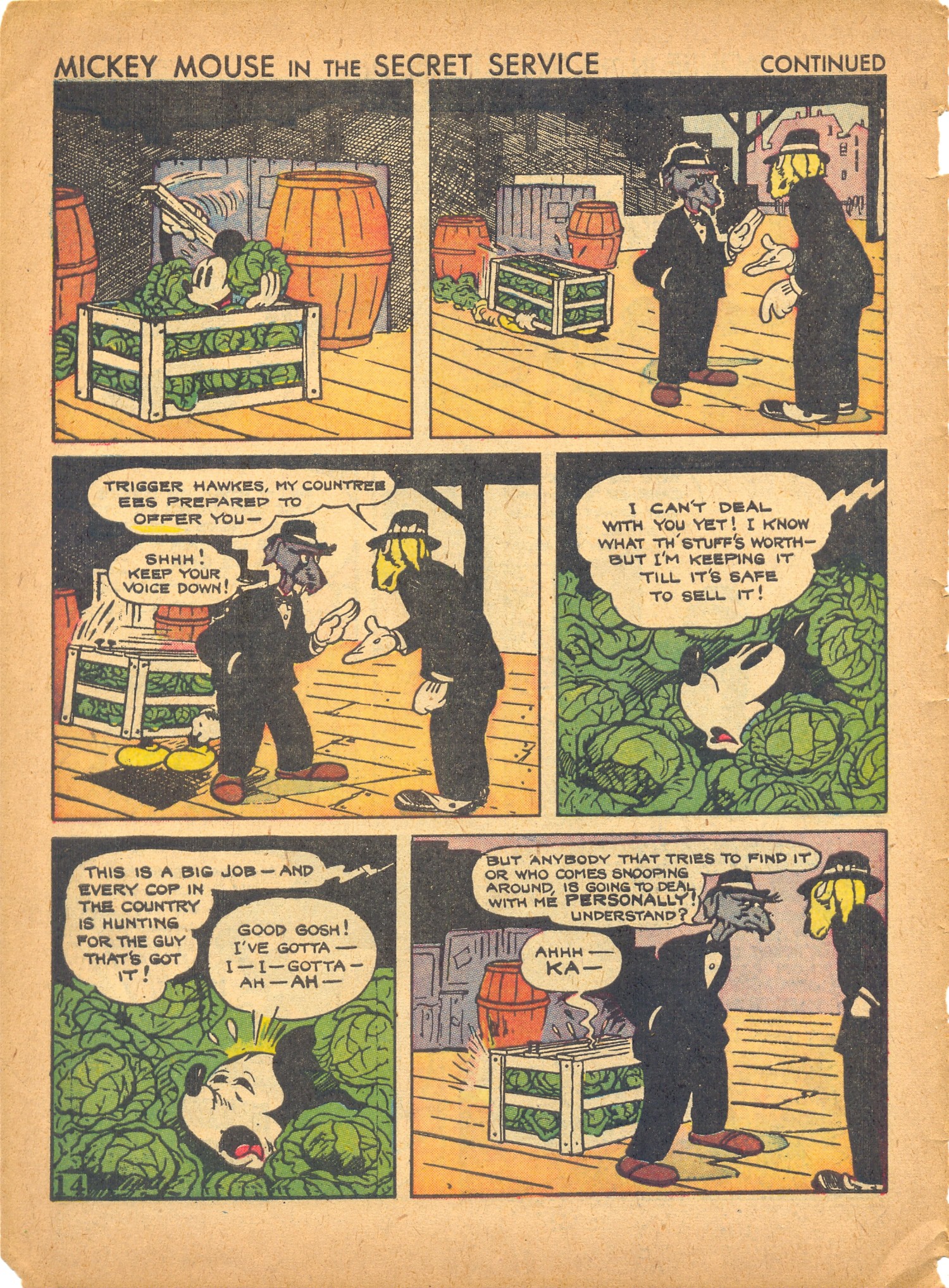 Read online Walt Disney's Comics and Stories comic -  Issue #7 - 16