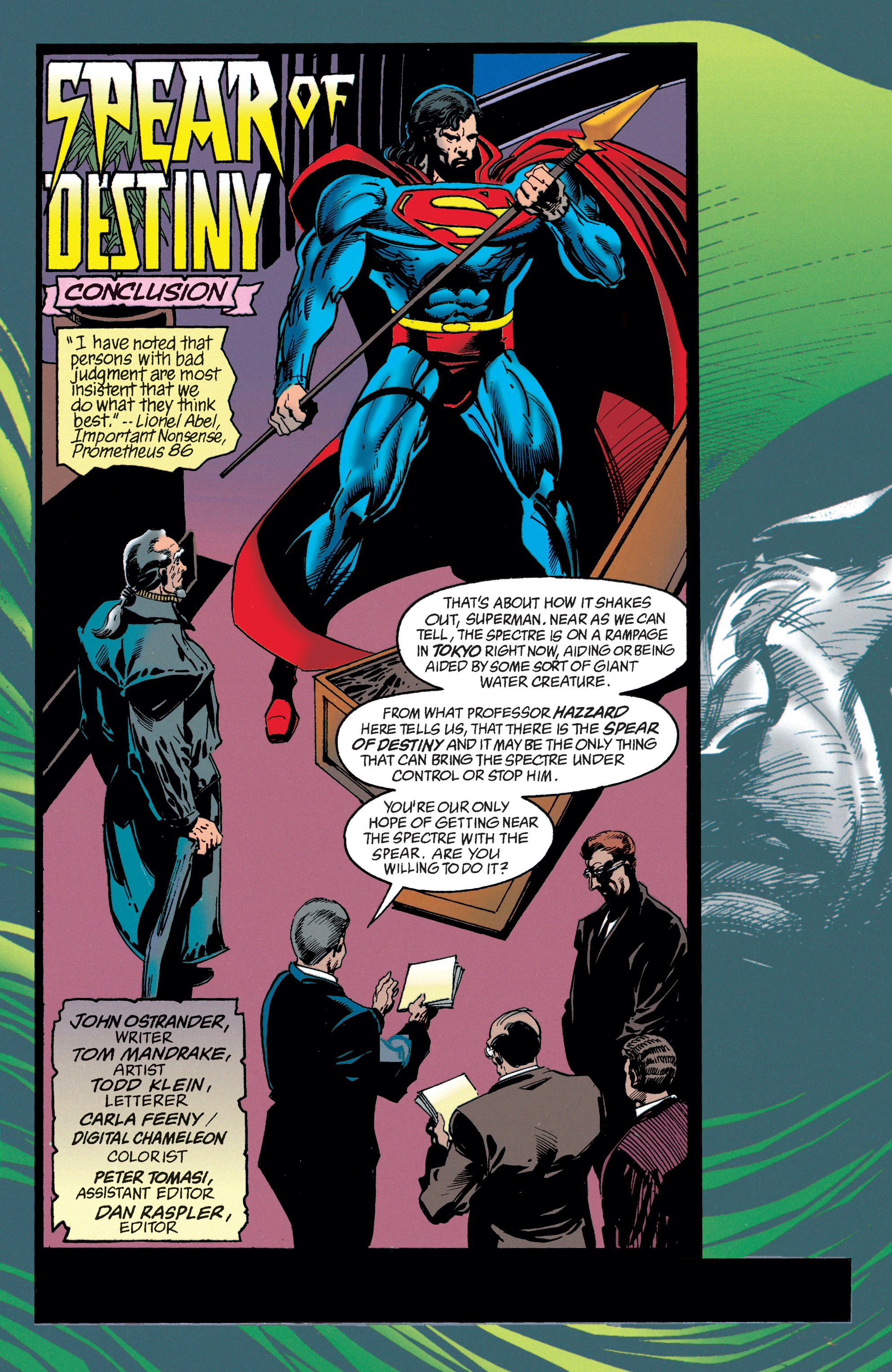 Read online The Spectre (1992) comic -  Issue #22 - 2