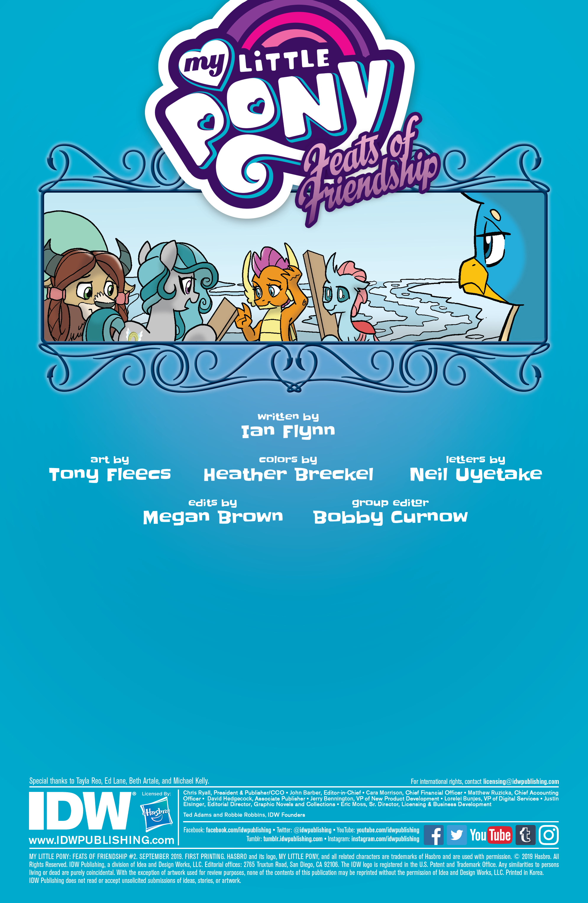 Read online My Little Pony: Feats of Friendship comic -  Issue #2 - 2
