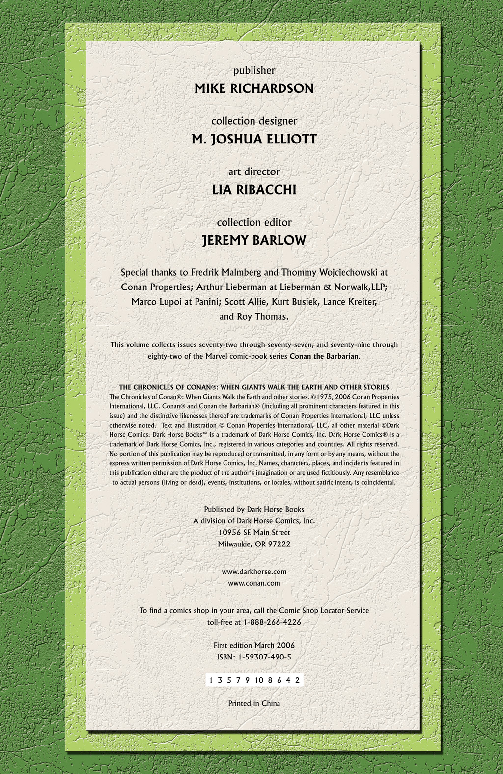 Read online The Chronicles of Conan comic -  Issue # TPB 10 (Part 1) - 5