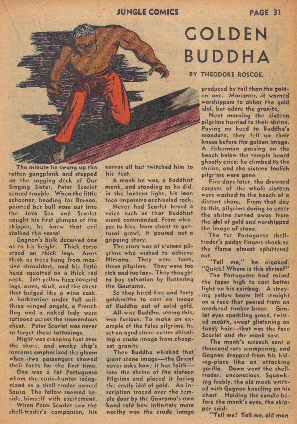 Read online Jungle Comics comic -  Issue #29 - 32
