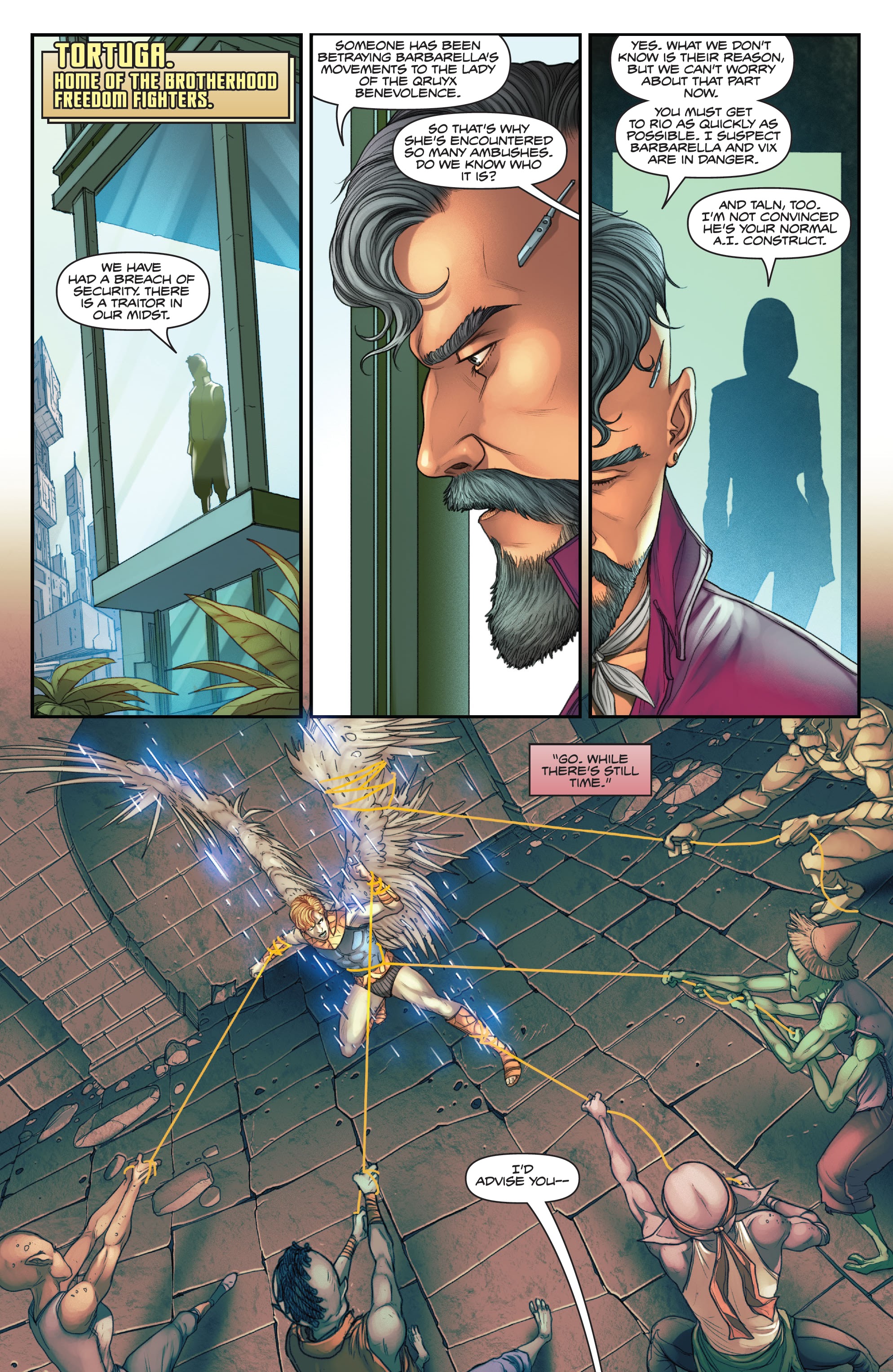 Read online Barbarella (2021) comic -  Issue #5 - 11