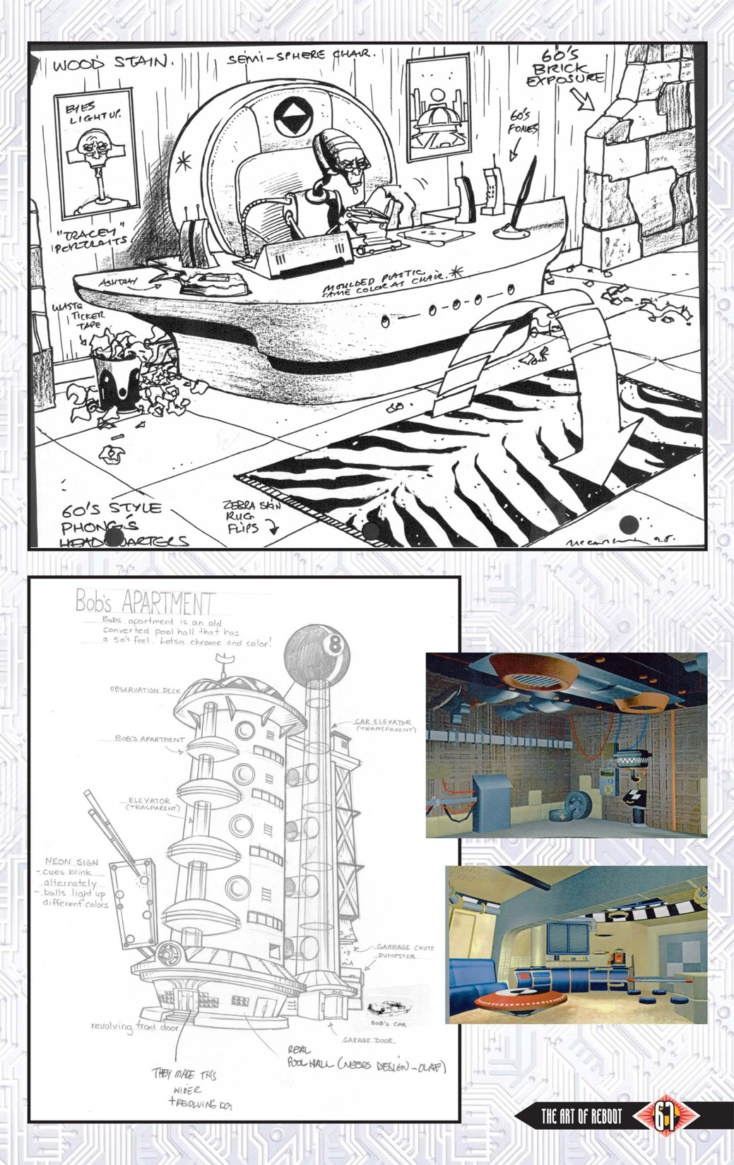 Read online The Art of Reboot comic -  Issue # TPB - 66