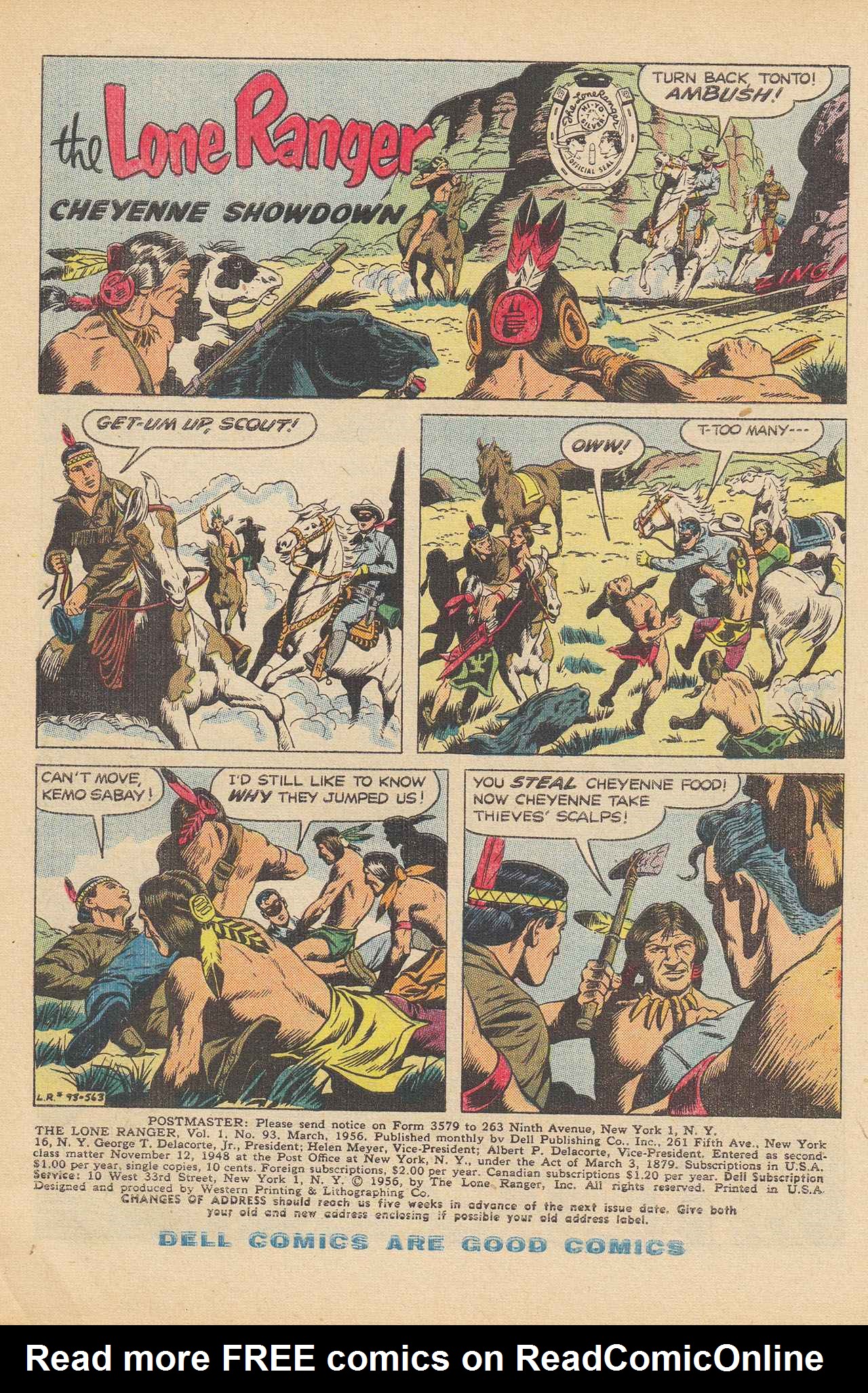 Read online The Lone Ranger (1948) comic -  Issue #93 - 3