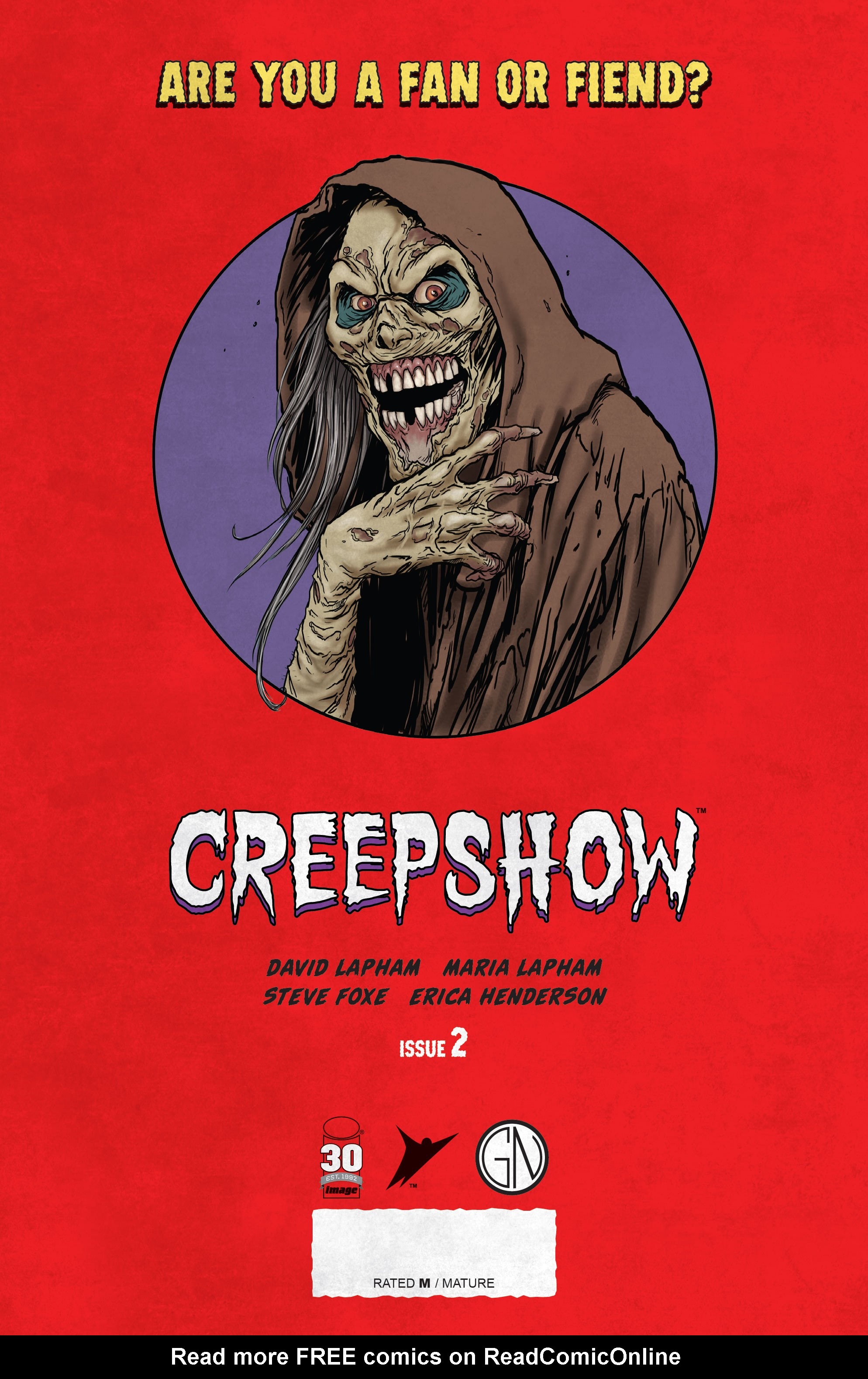 Read online Creepshow (2022) comic -  Issue #2 - 32