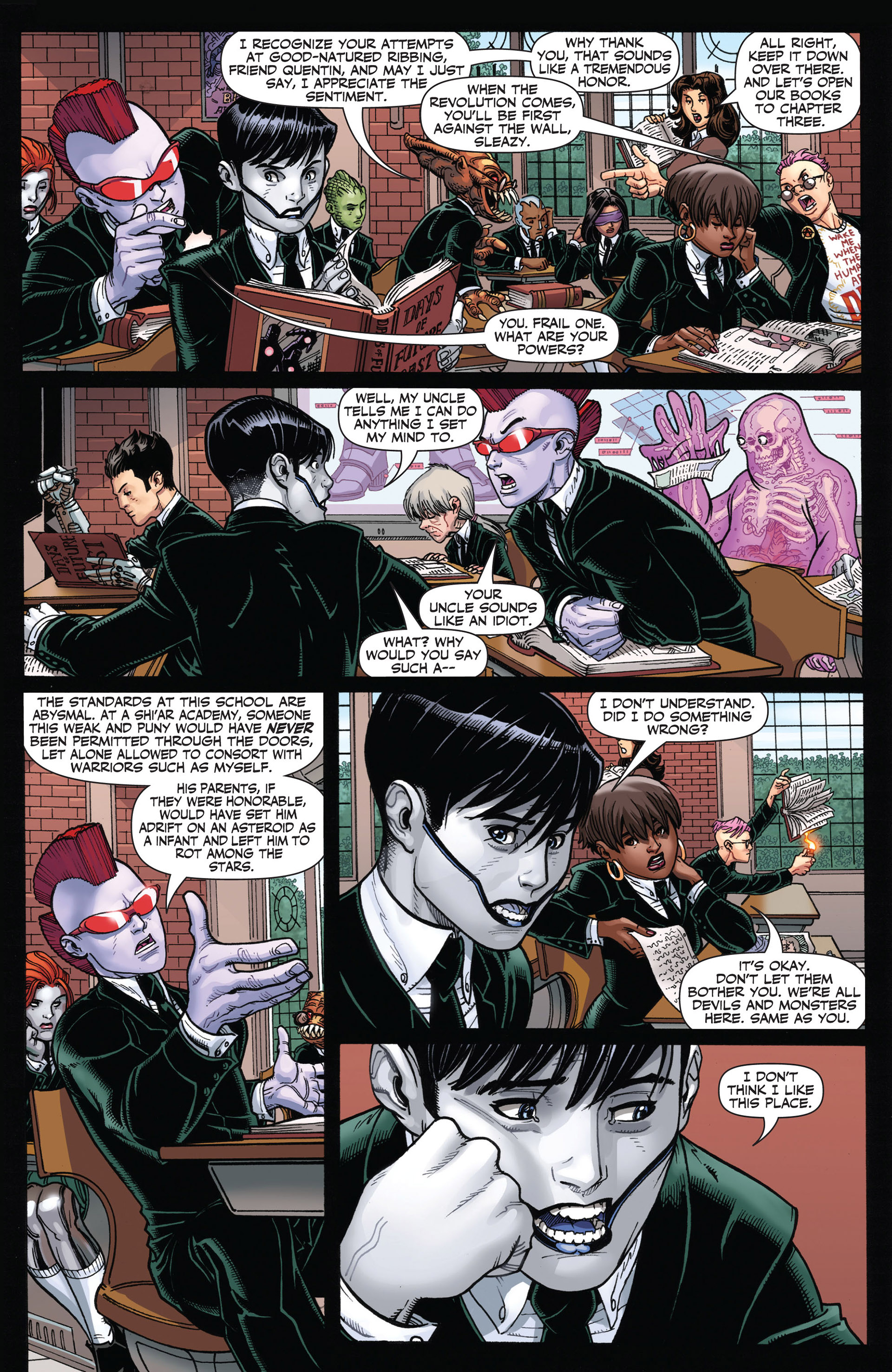 Read online Wolverine & The X-Men comic -  Issue #4 - 7