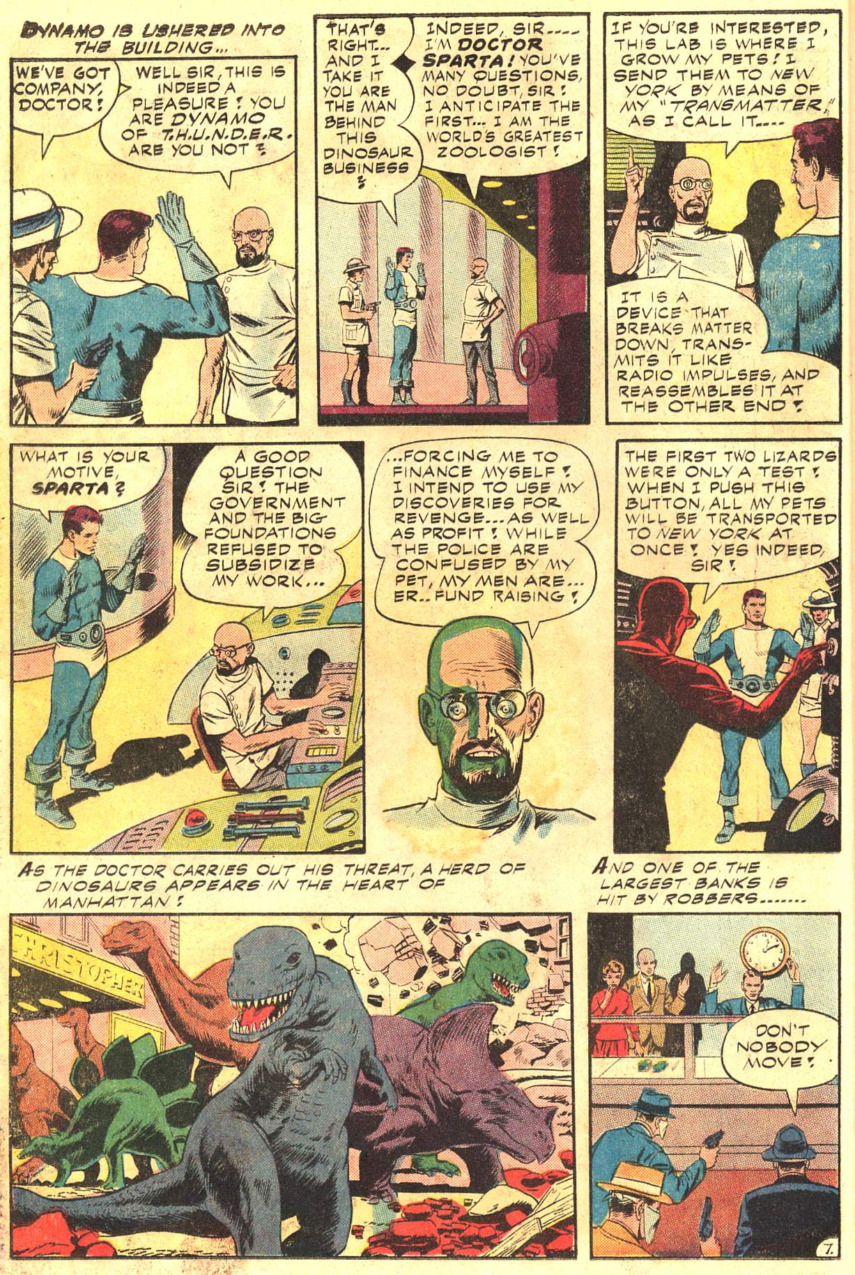 Read online T.H.U.N.D.E.R. Agents (1965) comic -  Issue #4 - 10