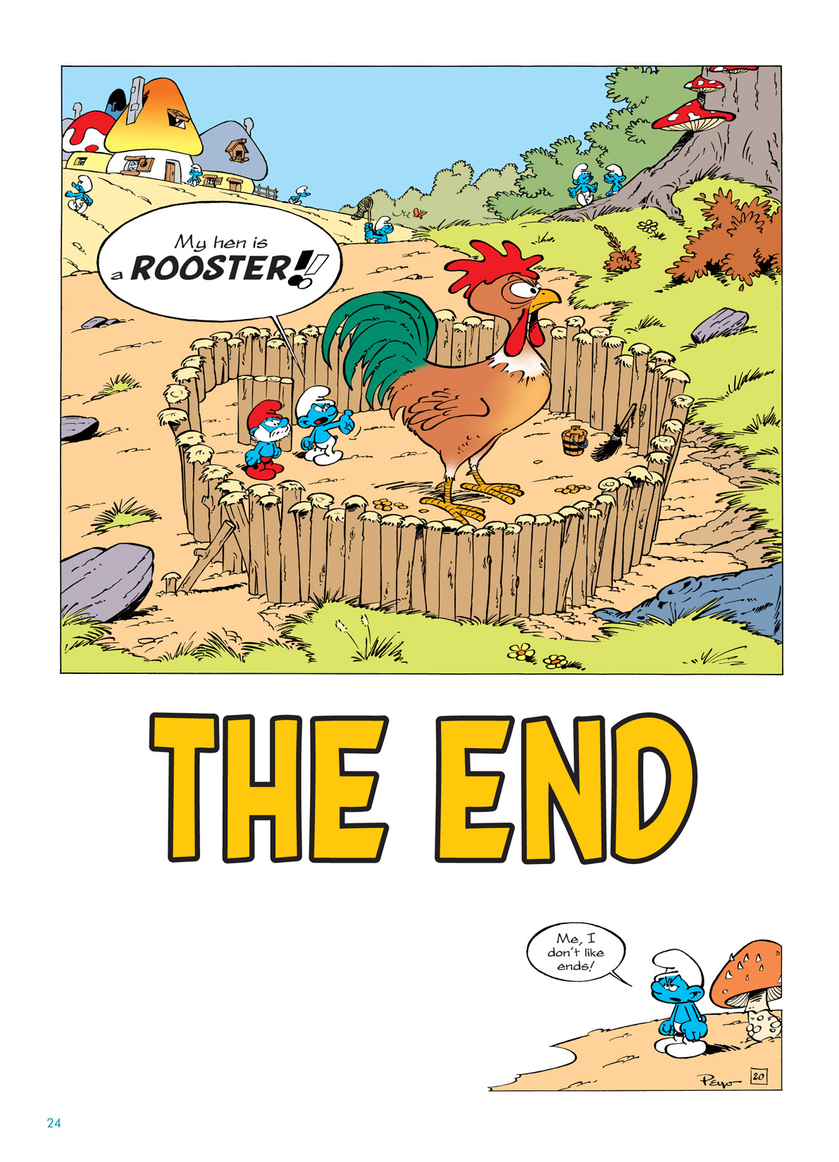 Read online The Smurfs comic -  Issue #5 - 24