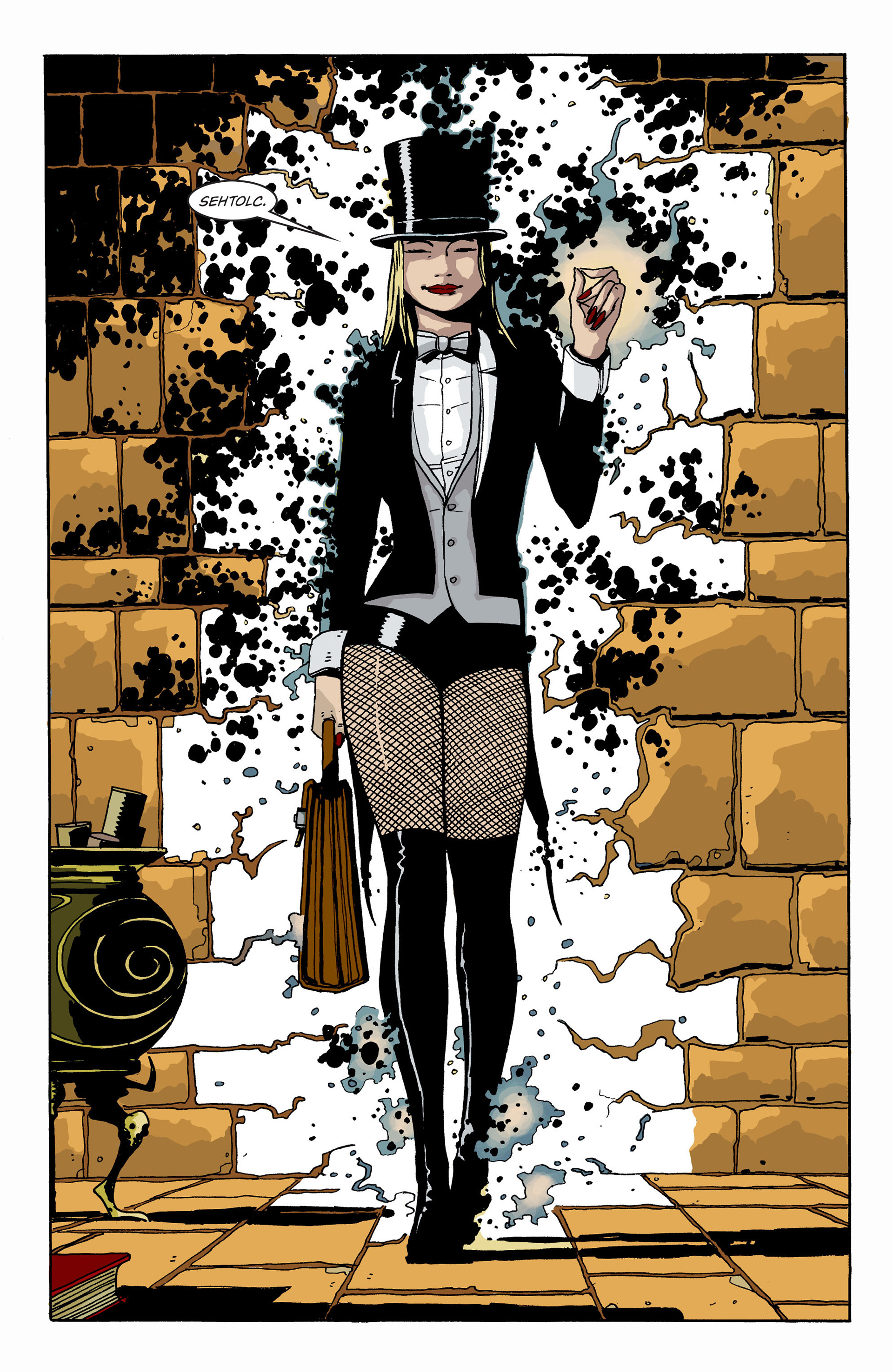 Read online Books of Magick: Life During Wartime comic -  Issue #1 - 9