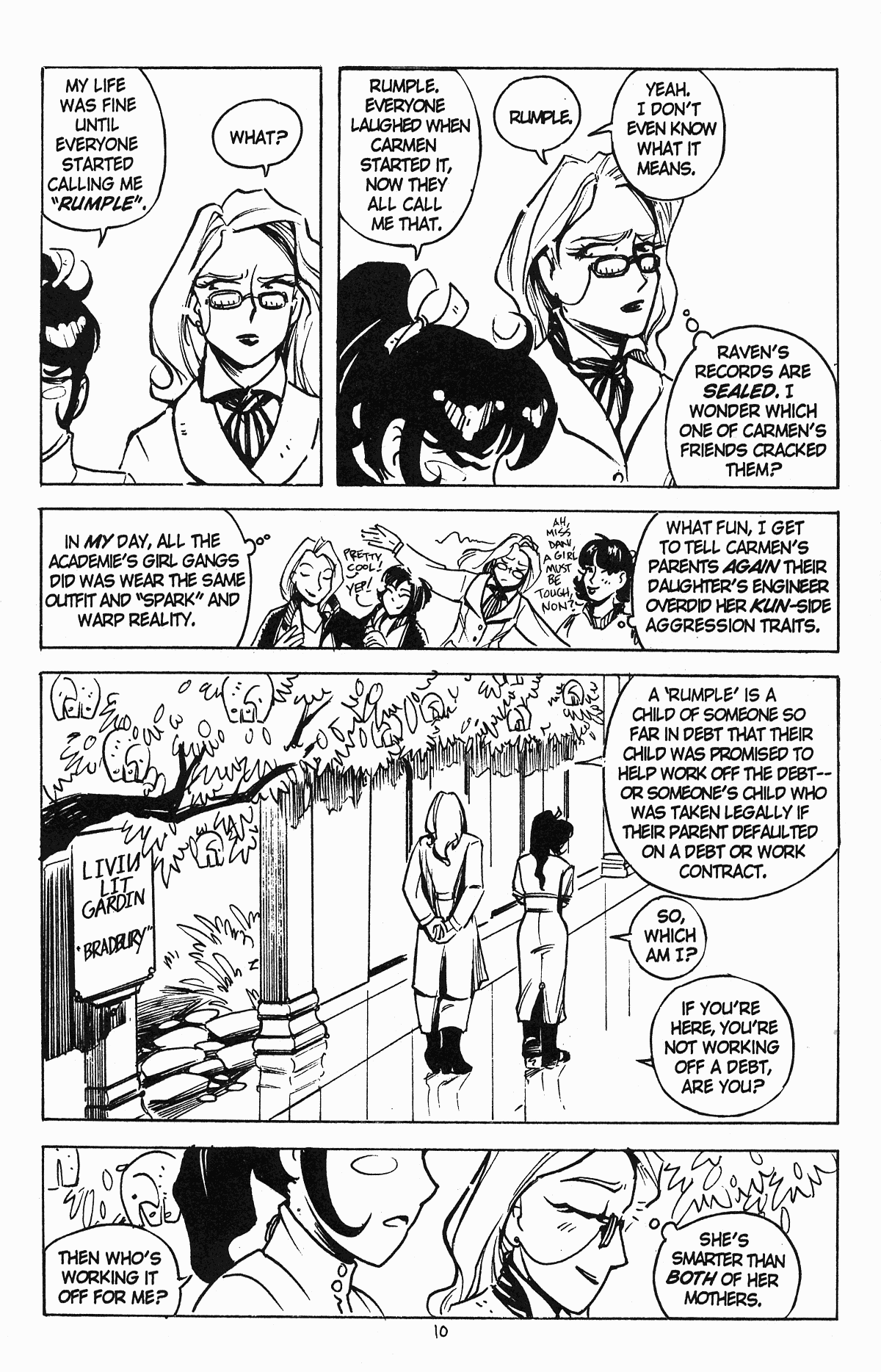 Read online Rumble Girls: Silky Warrior Tansie comic -  Issue #1 - 12