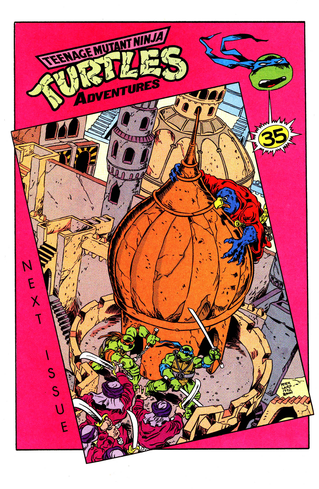 Read online Teenage Mutant Ninja Turtles Adventures (1989) comic -  Issue #34 - 34