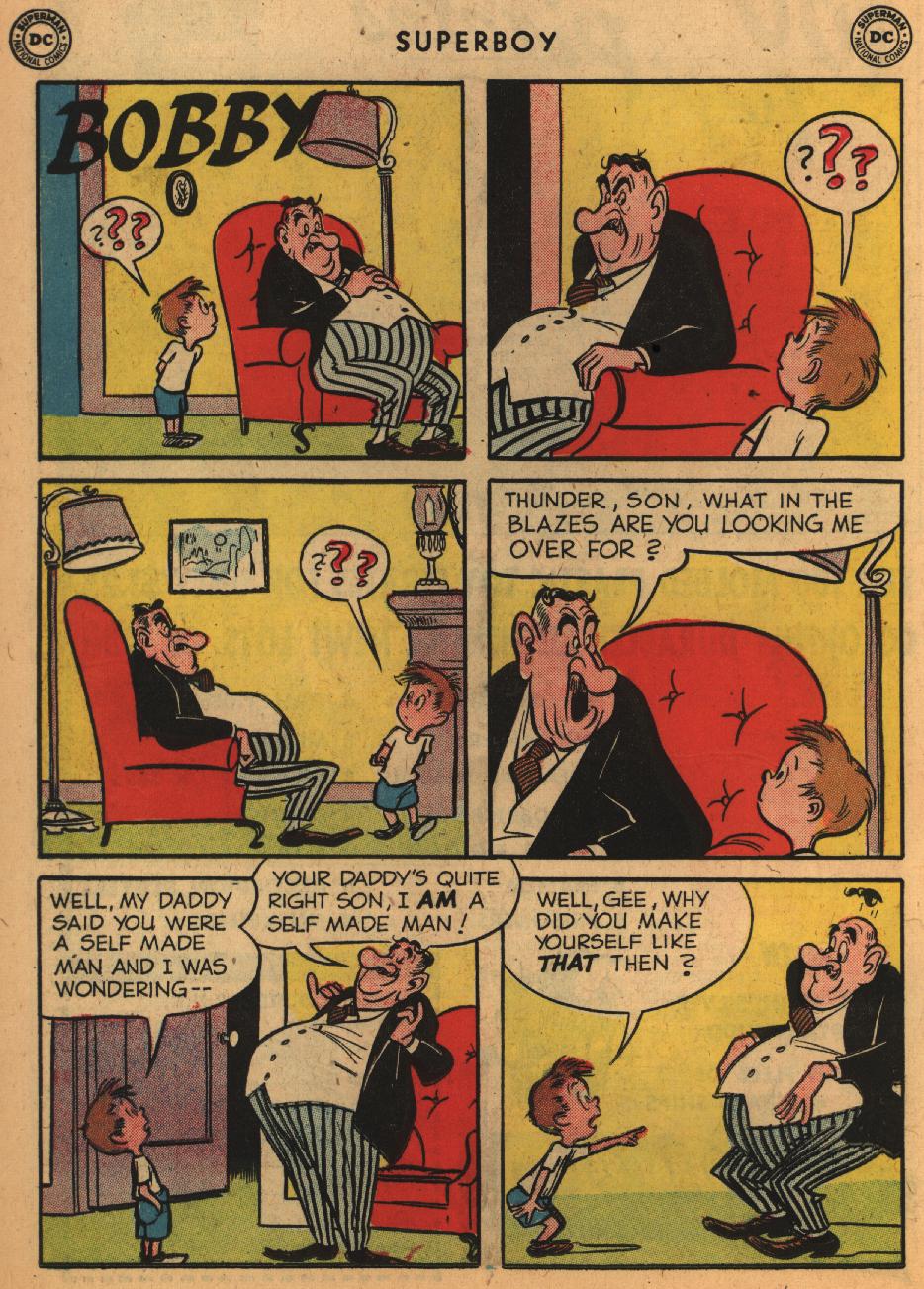 Read online Superboy (1949) comic -  Issue #55 - 10