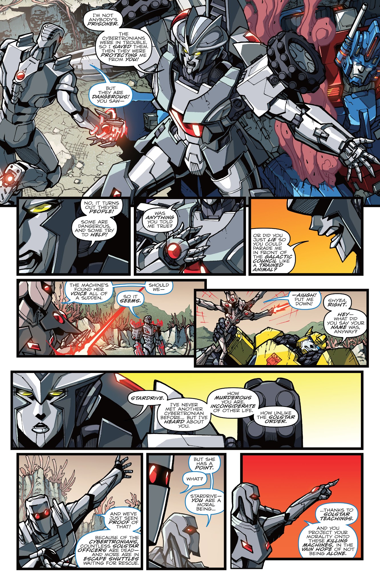 Read online ROM vs. Transformers: Shining Armor comic -  Issue # _TPB 1 - 55