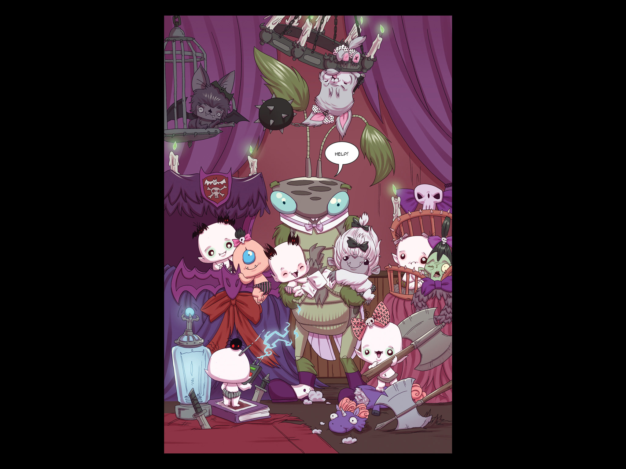 Read online Vamplets: Nightmare Nursery comic -  Issue #5 - 29