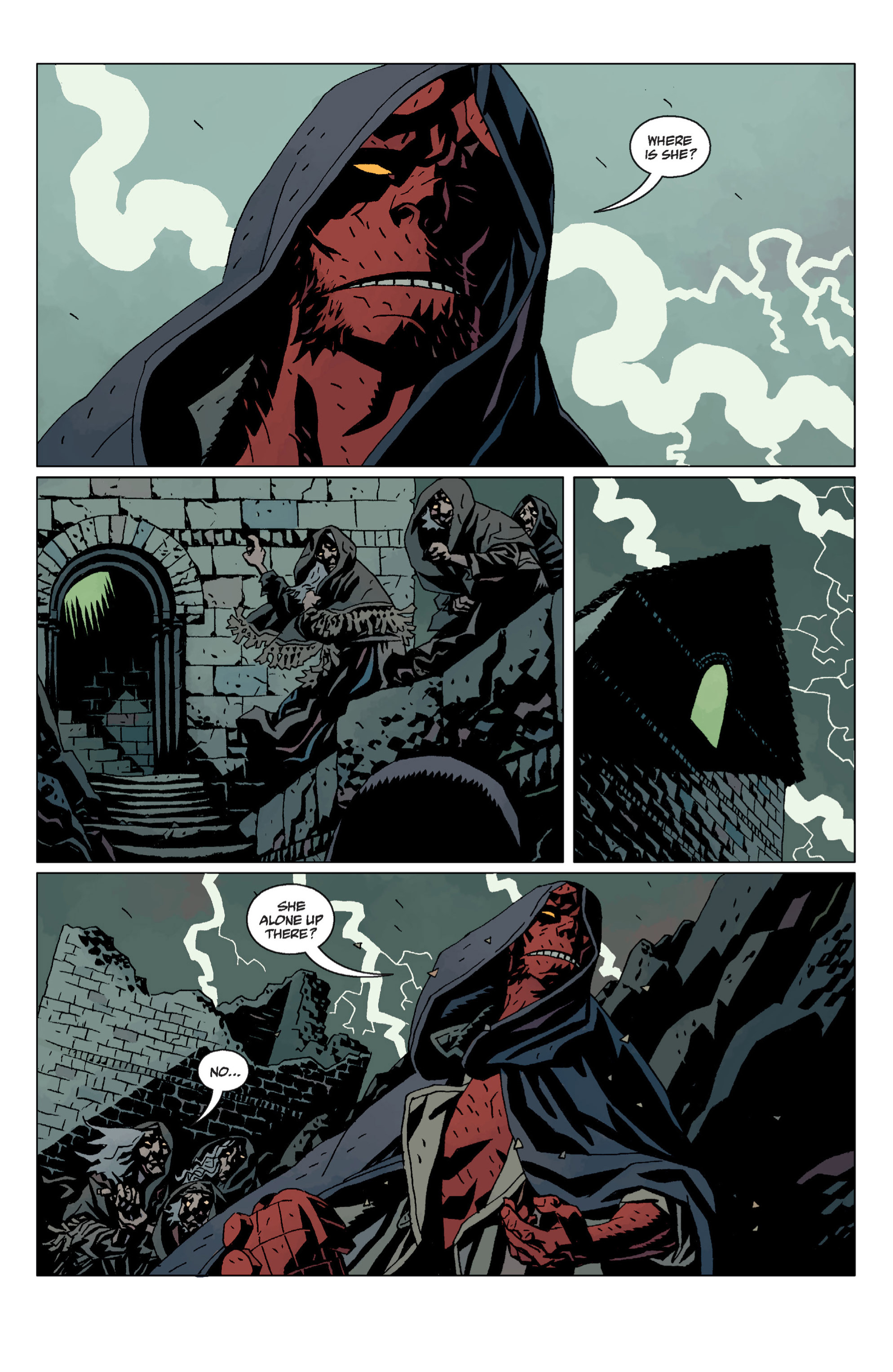 Read online Hellboy comic -  Issue #12 - 91