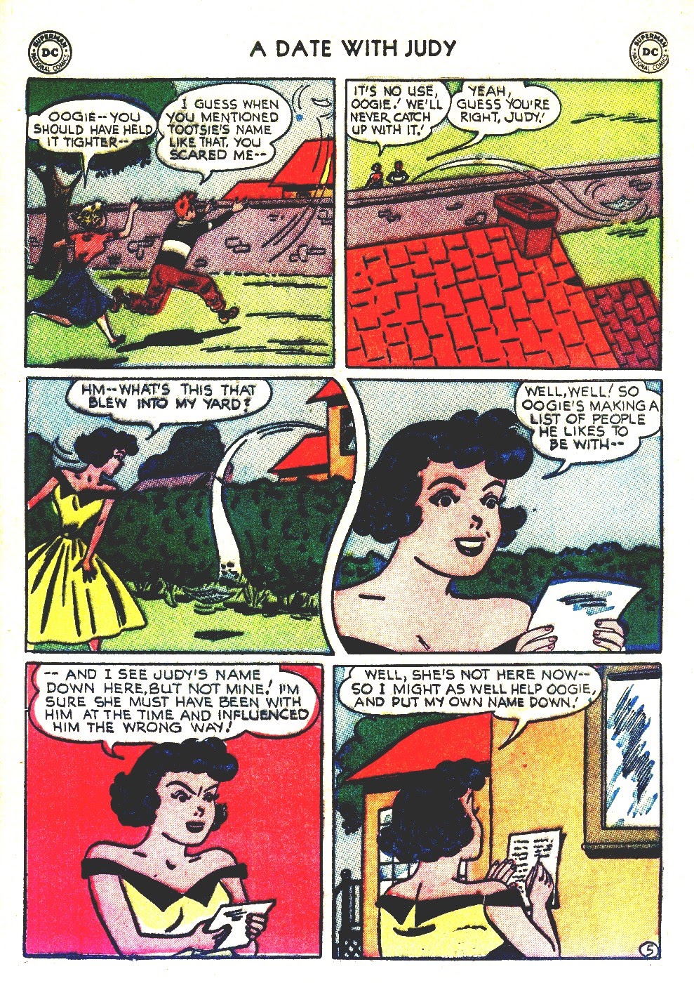 Read online A Date with Judy comic -  Issue #42 - 32