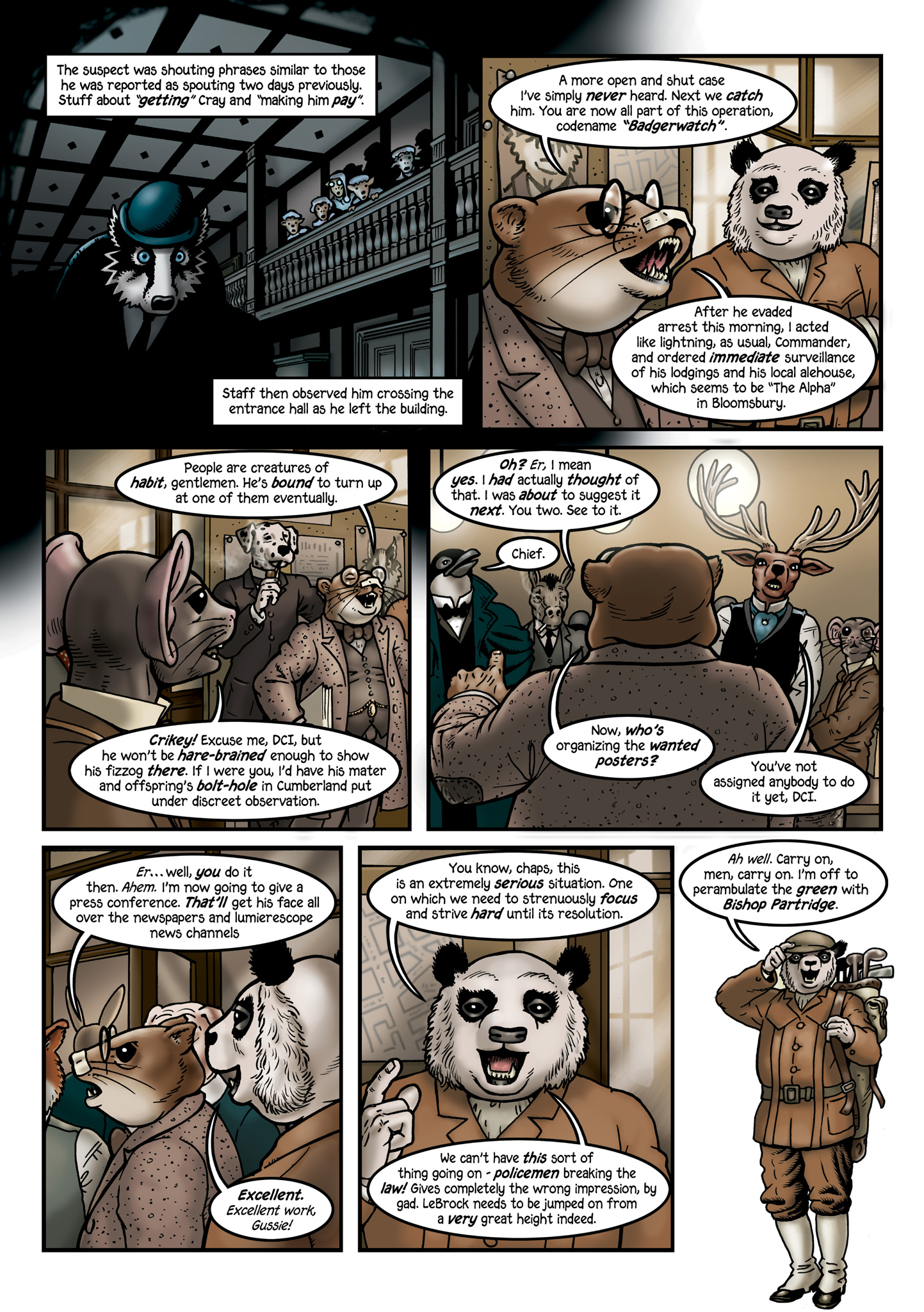Read online Grandville Force Majeur comic -  Issue # TPB (Part 1) - 81