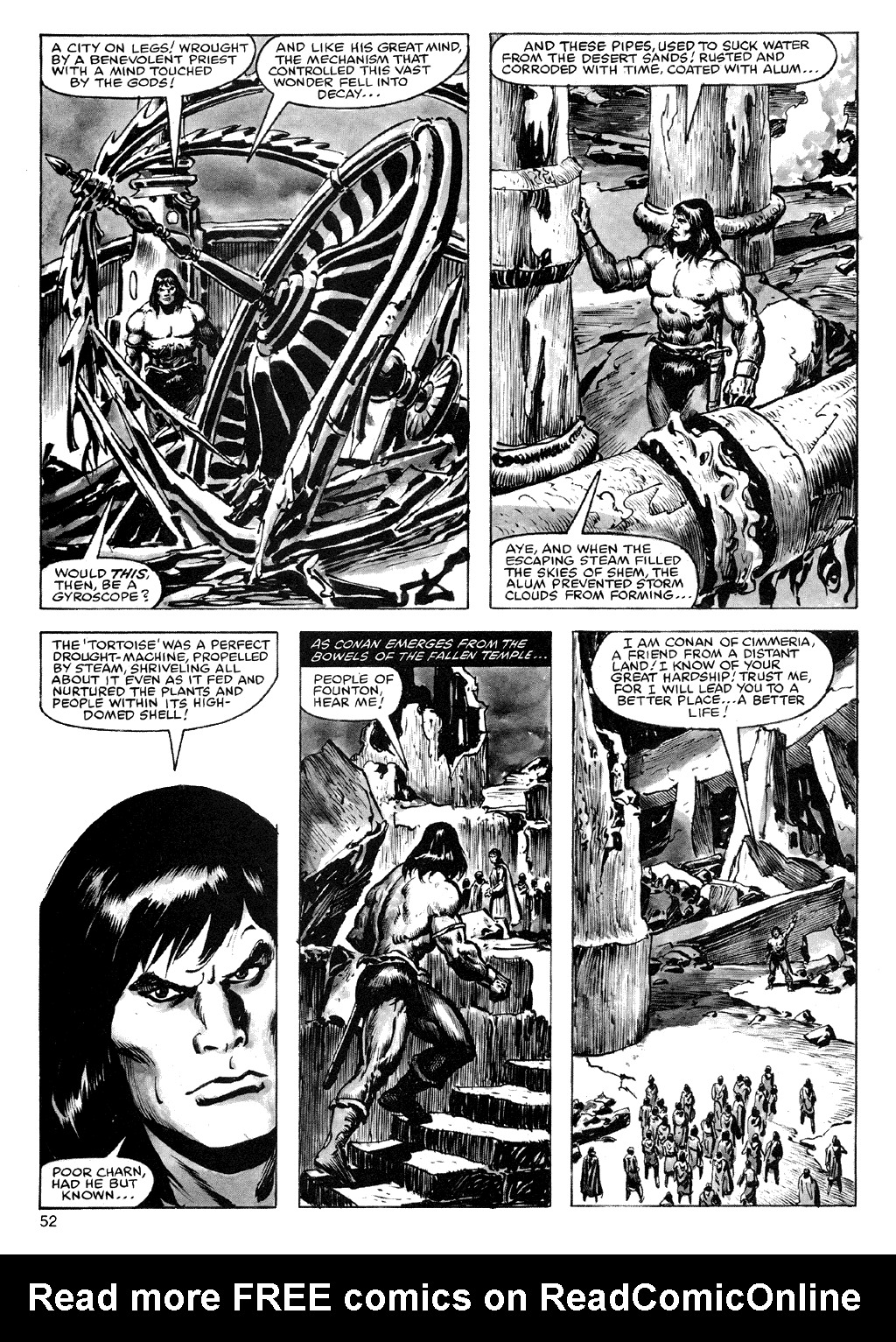 Read online The Savage Sword Of Conan comic -  Issue #72 - 52