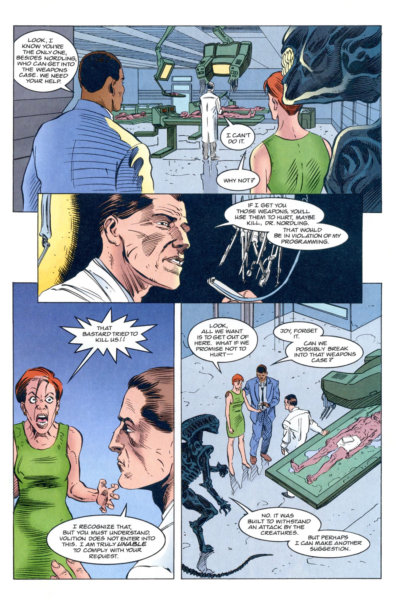 Read online Aliens: Stronghold comic -  Issue #3 - 9