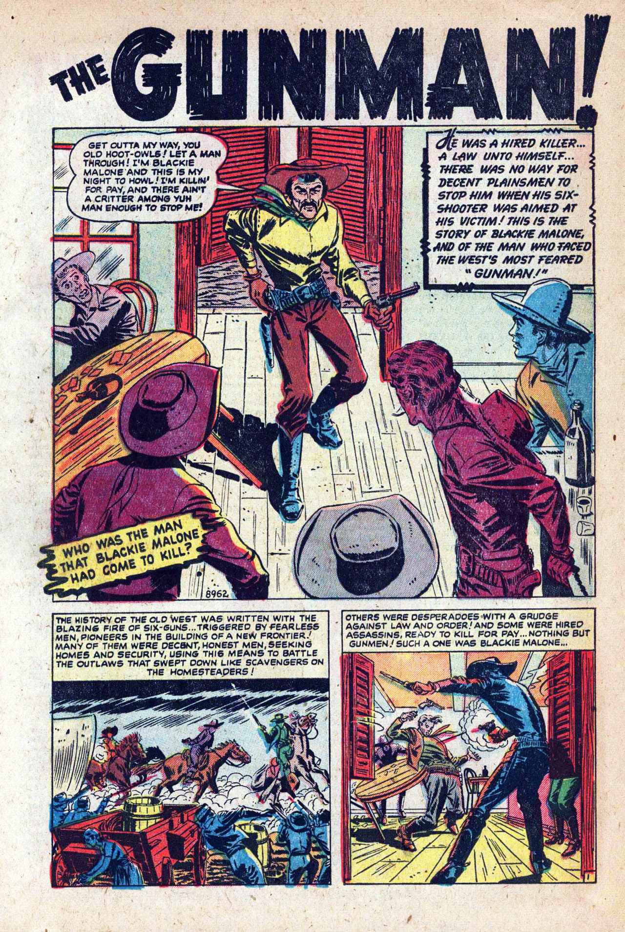 Read online The Gunhawk comic -  Issue #18 - 22