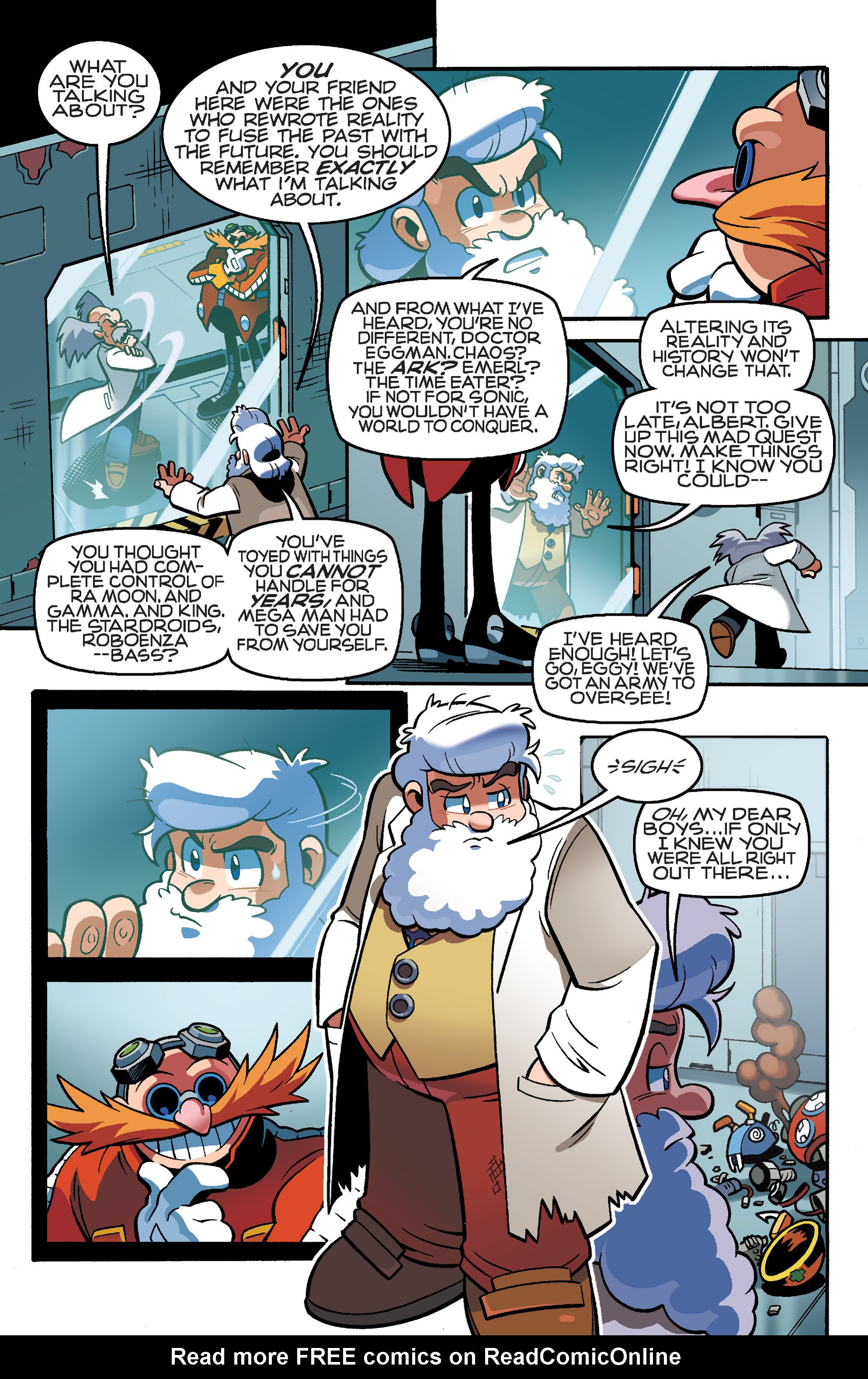 Read online Sonic Mega Man Worlds Collide comic -  Issue # Vol 3 - 17