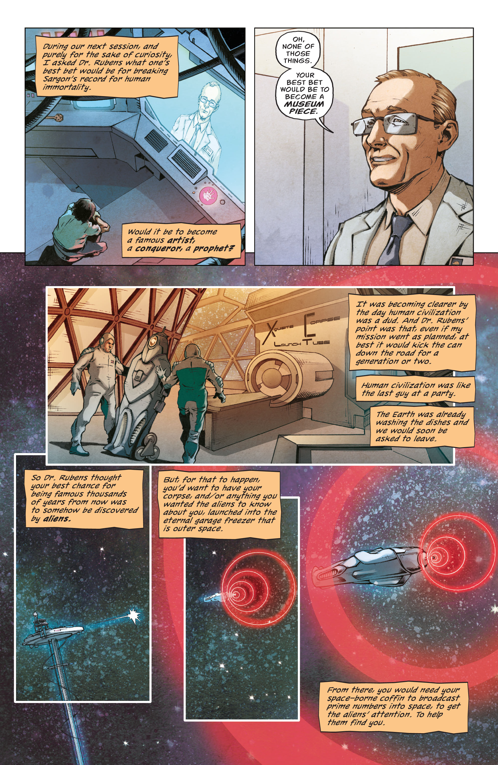 Read online Traveling To Mars comic -  Issue #3 - 9