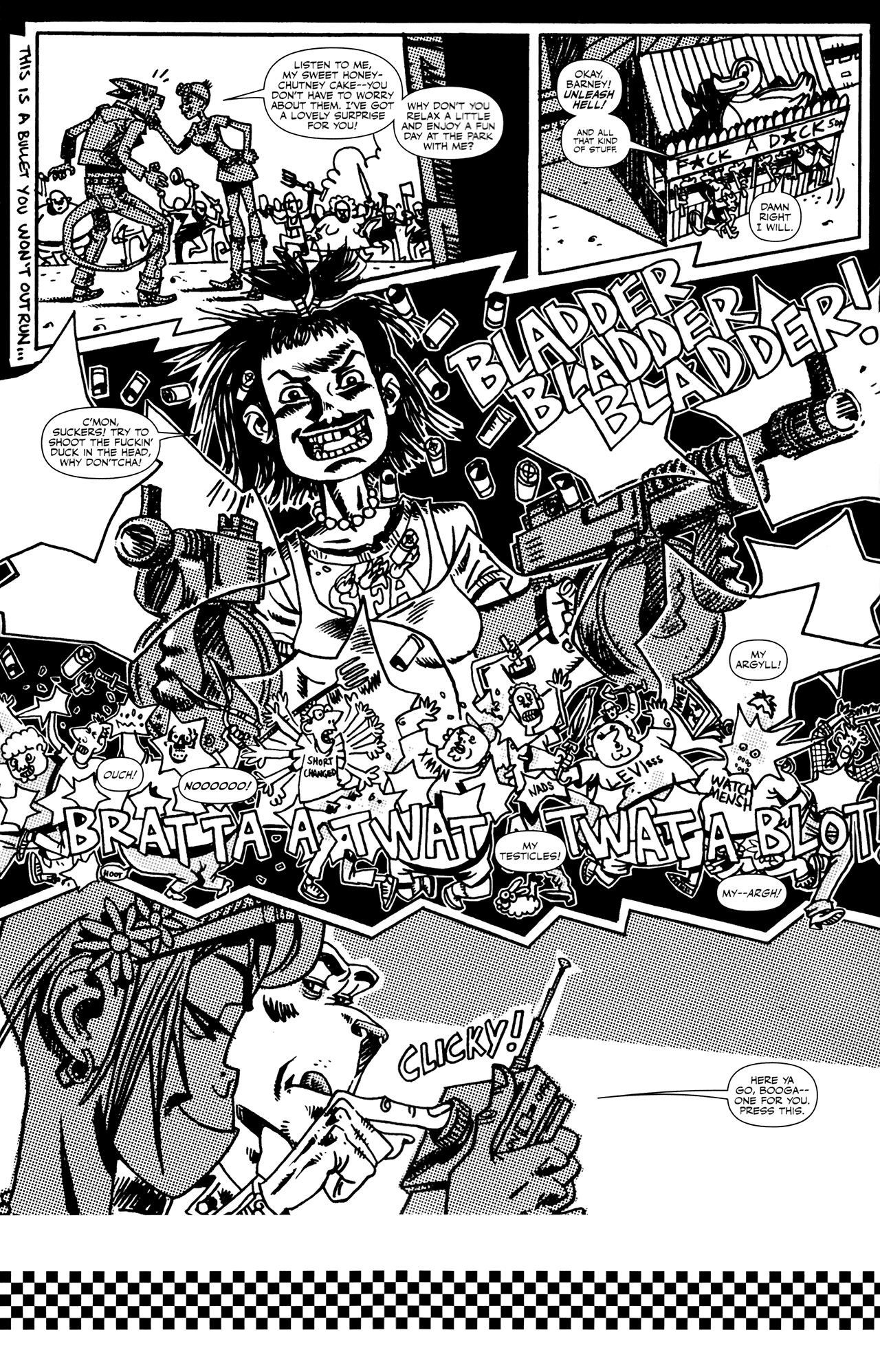 Read online Tank Girl: Skidmarks comic -  Issue #3 - 23
