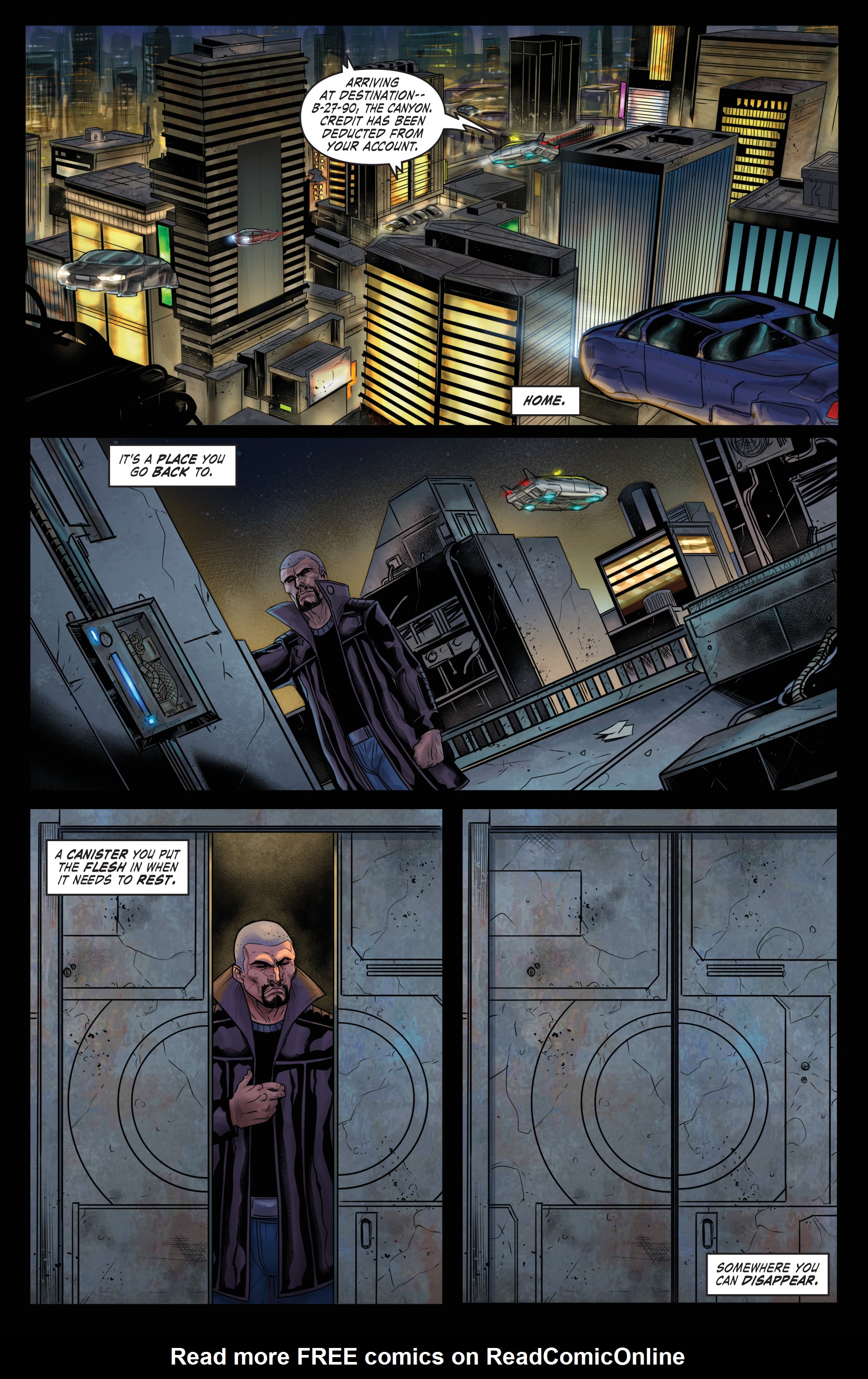 Read online Altered Carbon: Download Blues comic -  Issue # TPB - 55
