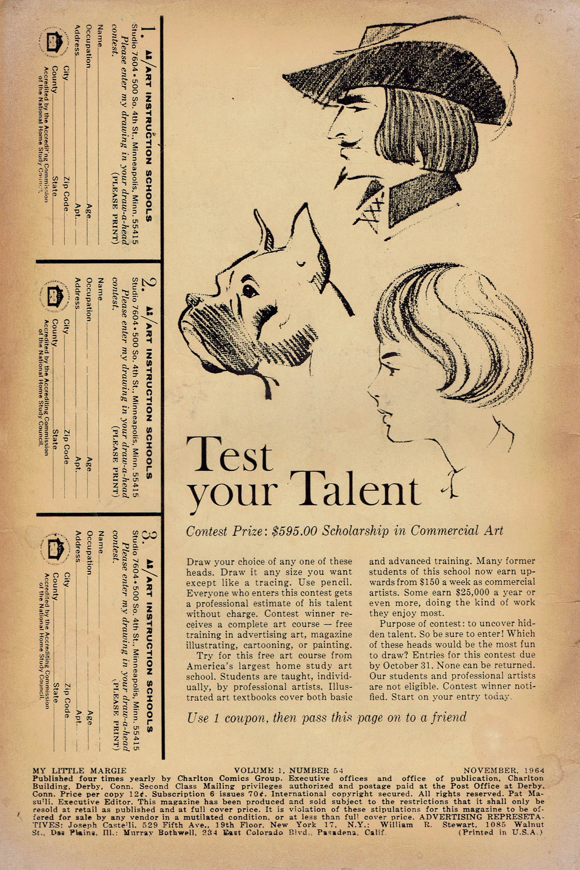 Read online My Little Margie (1954) comic -  Issue #54 - 2
