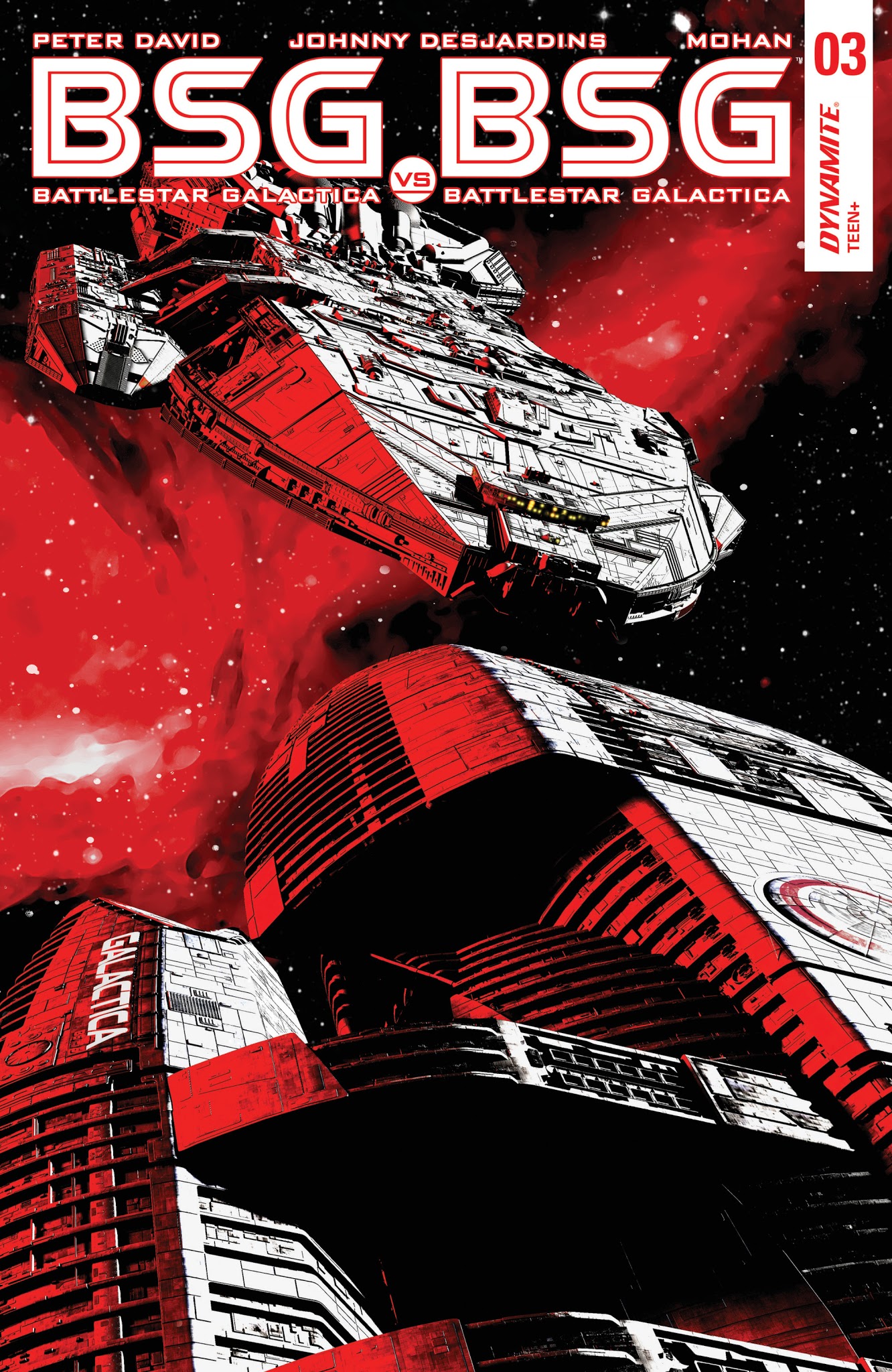 Read online Battlestar Galactica BSG vs. BSG comic -  Issue #3 - 1