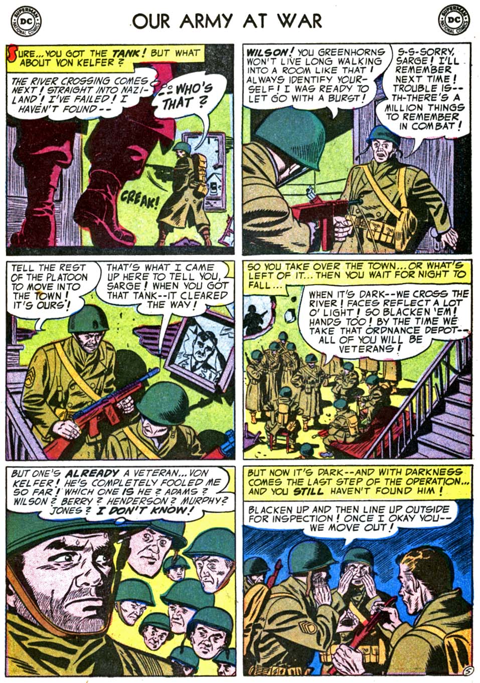 Read online Our Army at War (1952) comic -  Issue #26 - 23