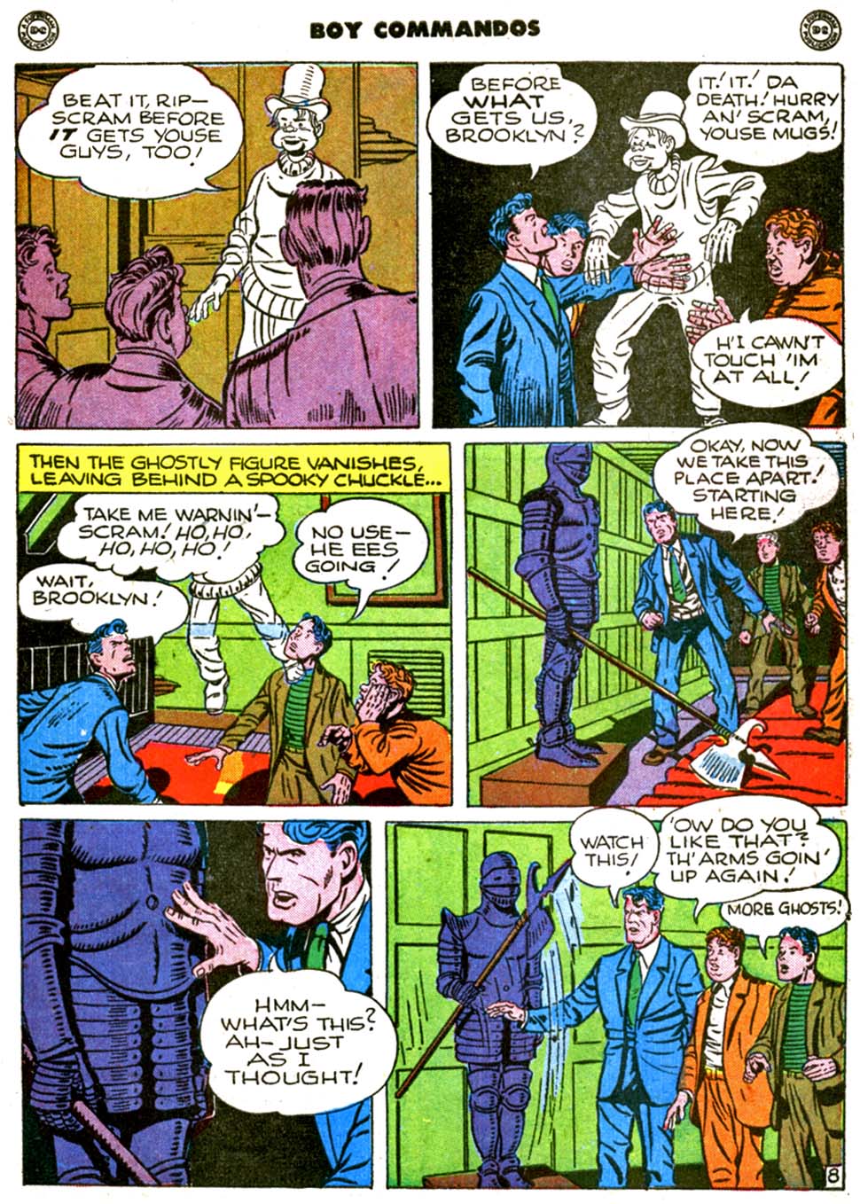 Read online Boy Commandos comic -  Issue #16 - 45