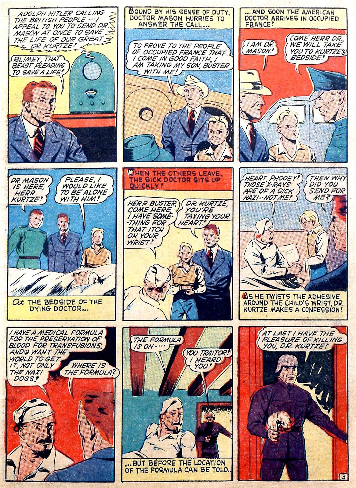 Captain Aero Comics issue 6 - Page 4