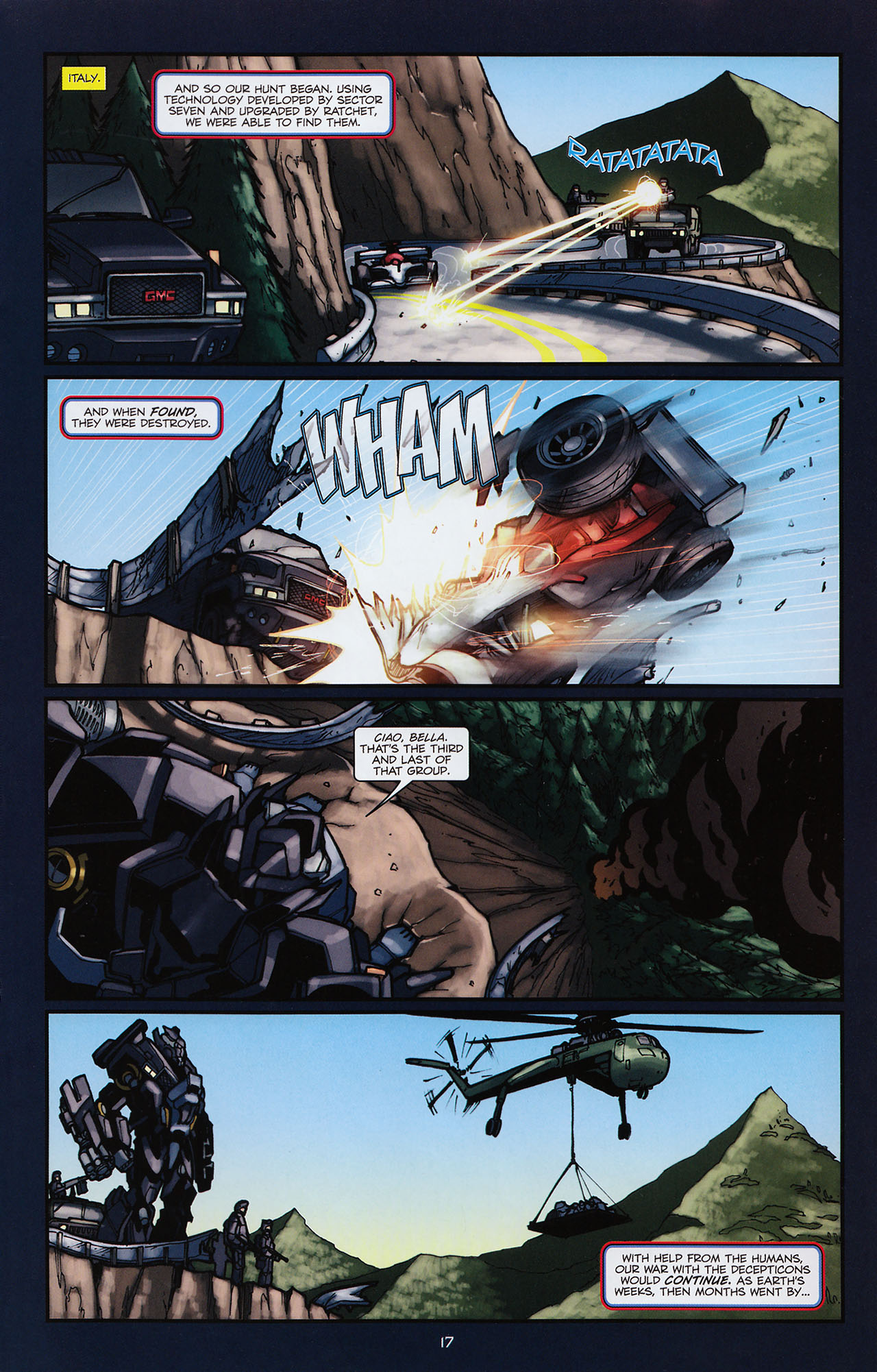 Read online Transformers: Alliance comic -  Issue #4 - 19