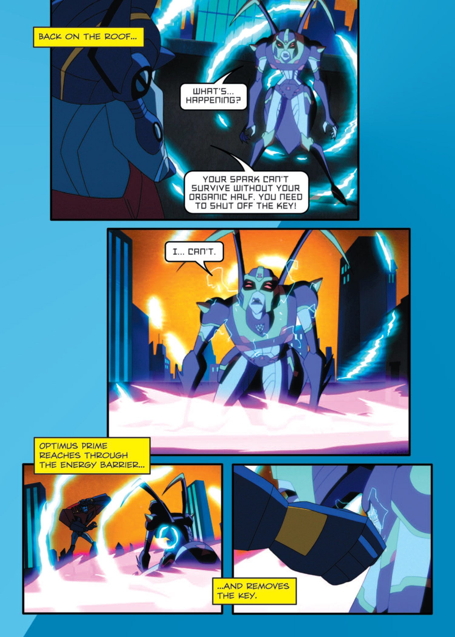 Read online Transformers Animated comic -  Issue #4 - 54