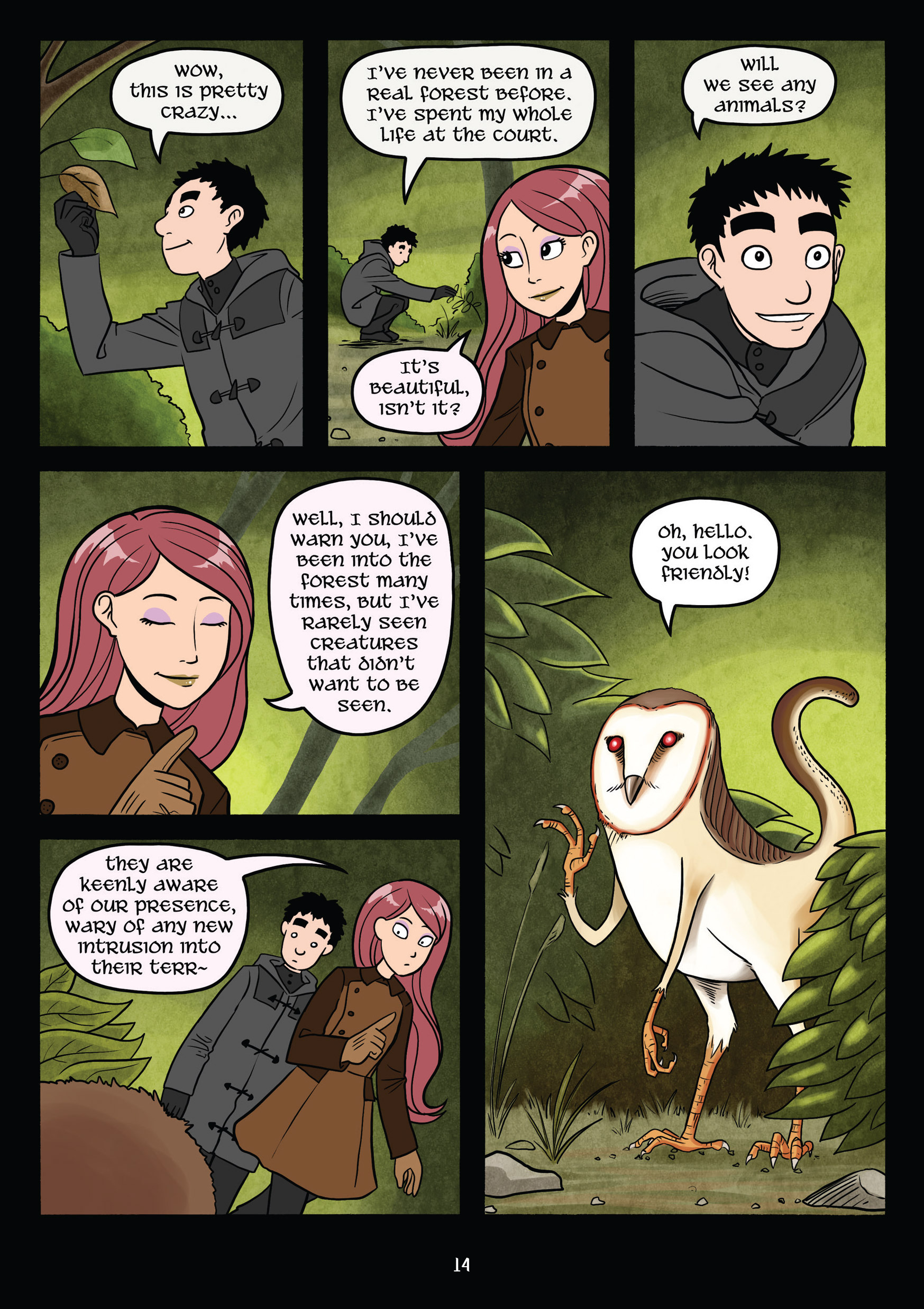 Read online Gunnerkrigg Court comic -  Issue # TPB 5 (Part 1) - 14