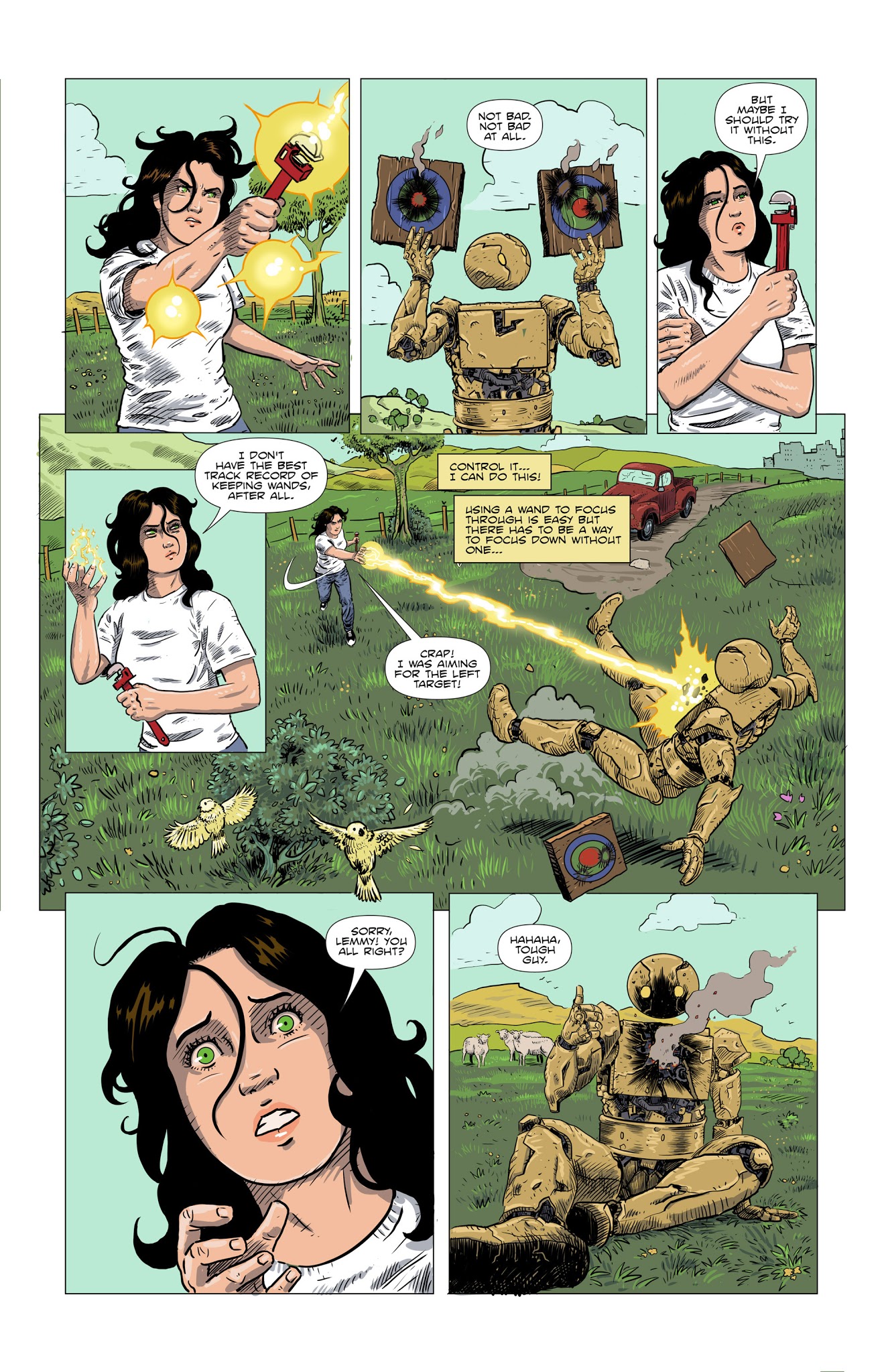 Read online Amelia Cole and the Hidden War comic -  Issue # TPB - 76