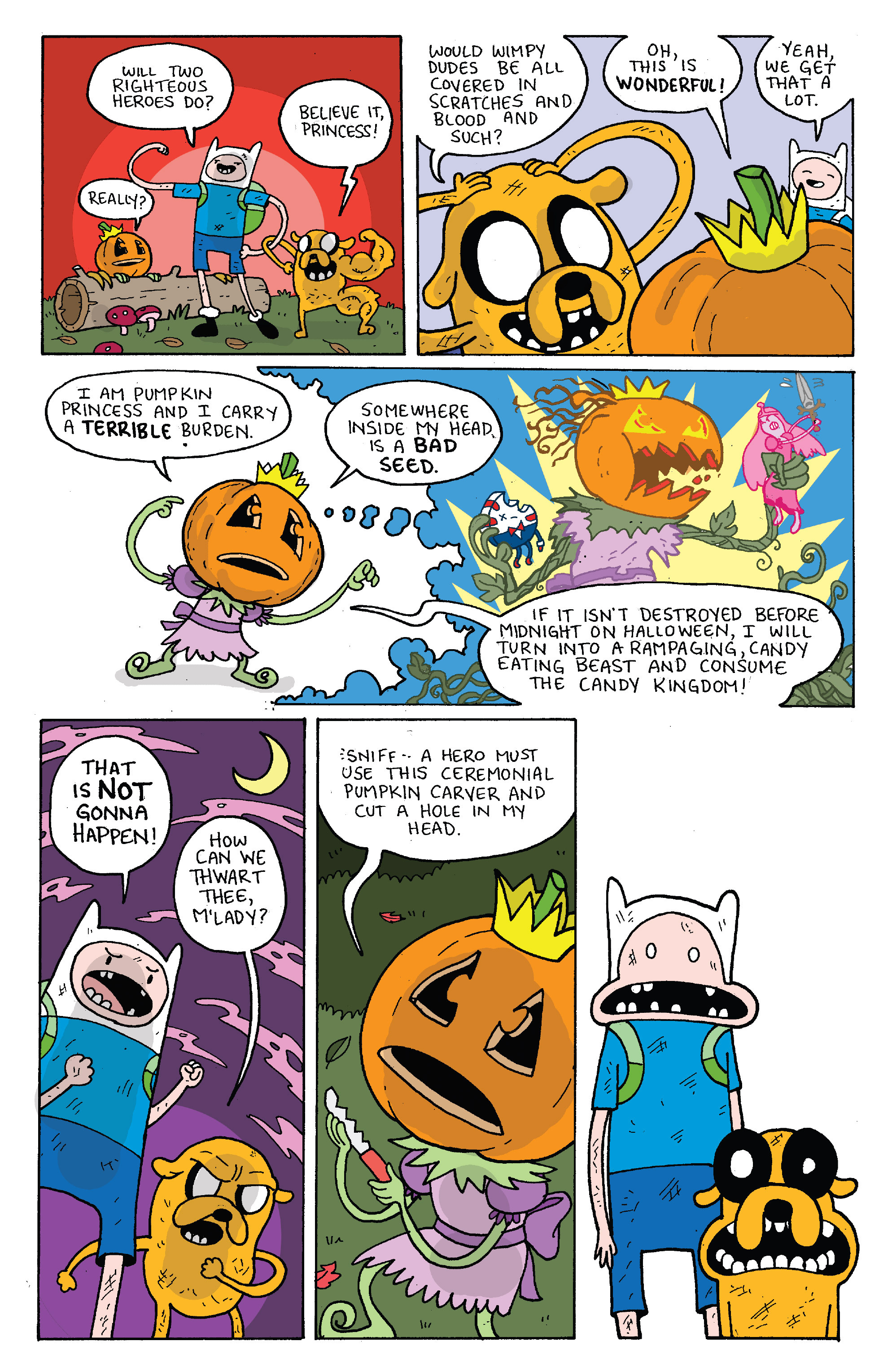 Read online Adventure Time 2013 Spoooktacular comic -  Issue # Full - 17