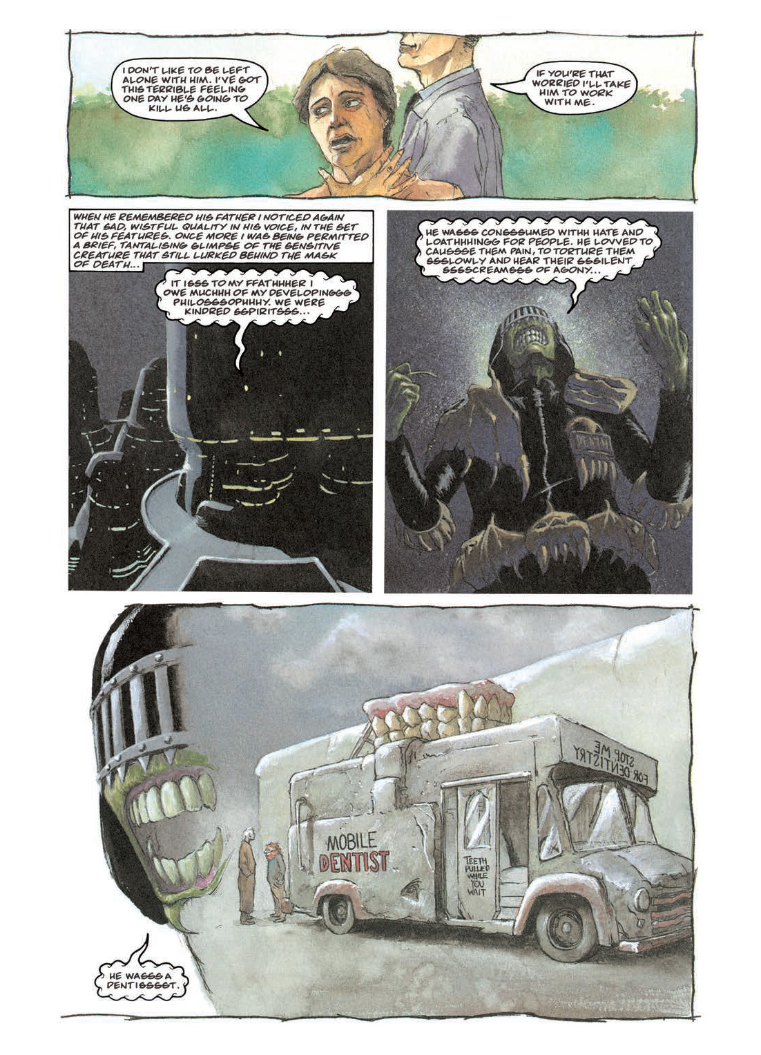 Read online Judge Death comic -  Issue # TPB Young Death - Boyhood of a Superfiend - 33