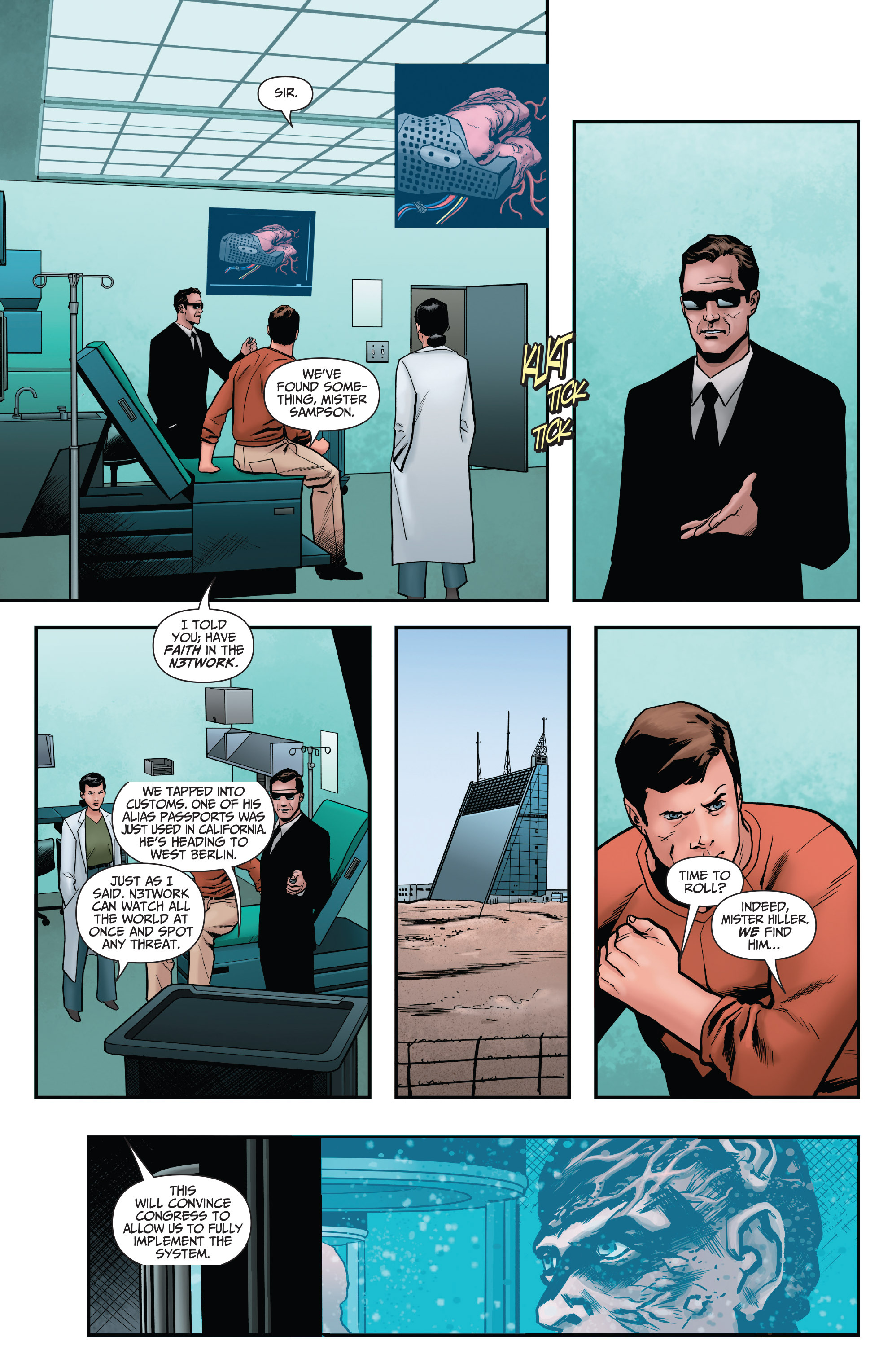 Read online The Six Million Dollar Man: Fall of Man comic -  Issue #2 - 9